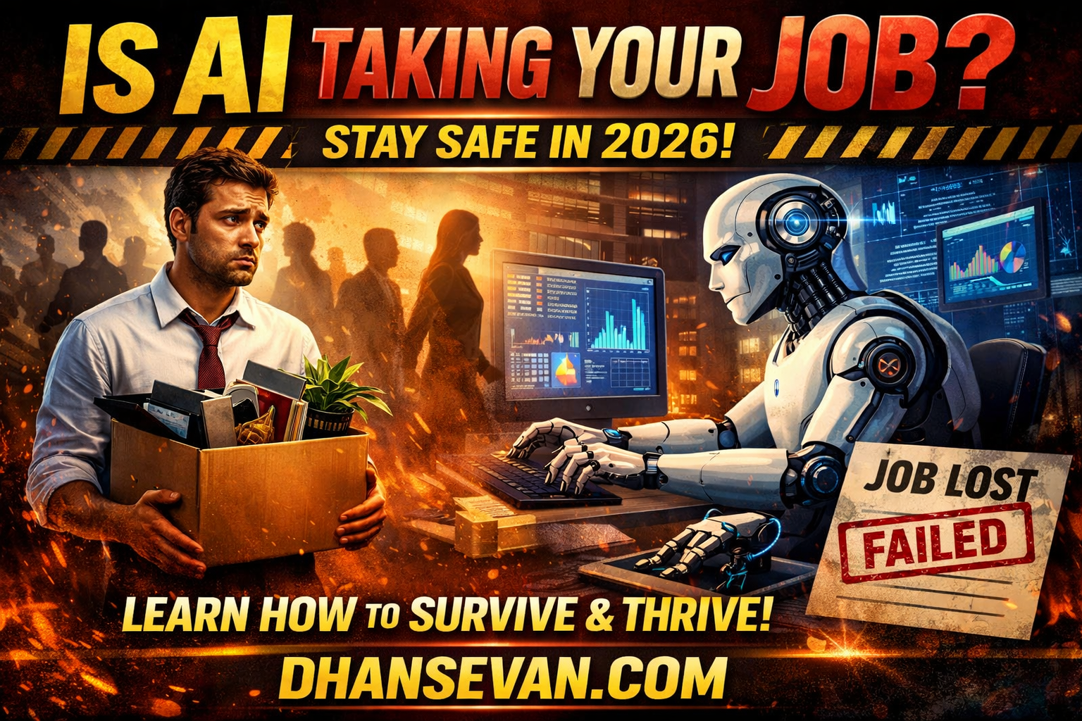 Thumbnail for AI is Replacing Jobs Faster Than You Think — Here’s How to Stay Safe in Just Became Frighteningly Smart (How to Exploit It in 2026) - Dhansevan Gaming News & Tutorials