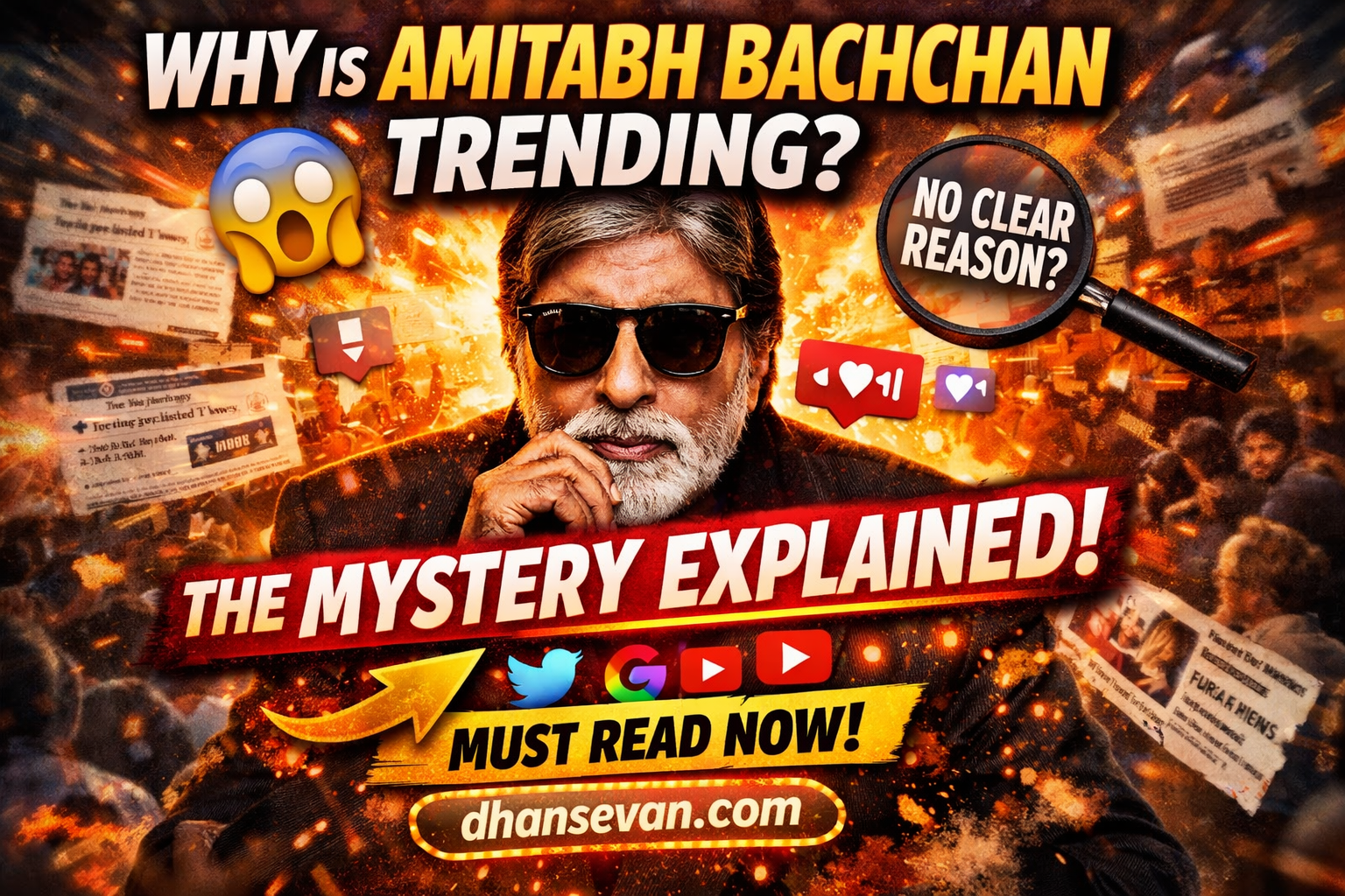 Thumbnail for Amitabh Bachchan Is Trending Again… But This Time, It’s Not Because of Something He Said - Dhansevan Gaming News & Tutorials