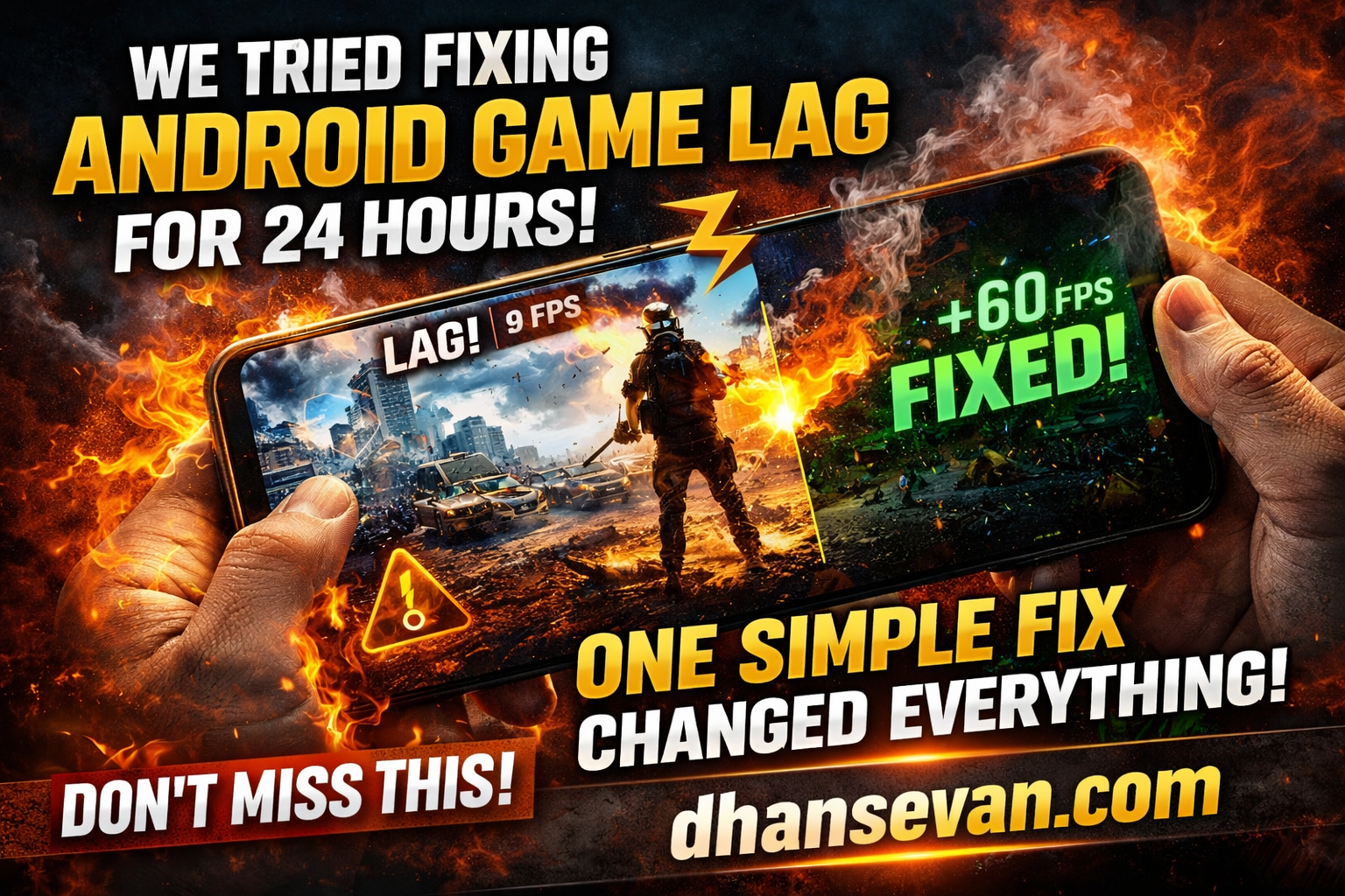 Thumbnail for Android Game Lag Fix: What Actually Worked in a 24-Hour Real Device Test (2026) - Dhansevan Gaming News & Tutorials
