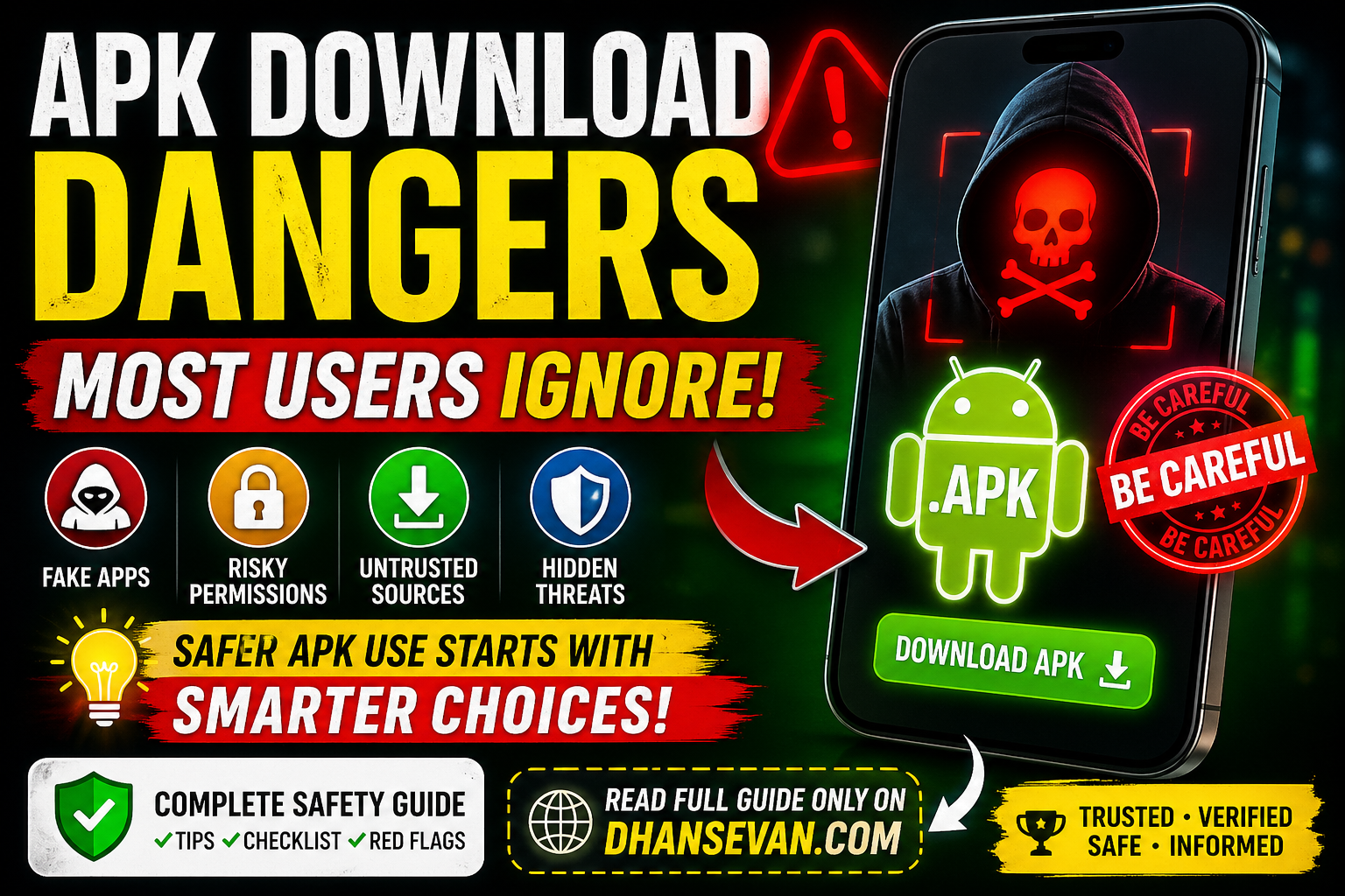 Thumbnail for Many People Download APK Files For Convenience… But The Biggest Risks Often Come From Things Users Overlook - Dhansevan Gaming News & Tutorials