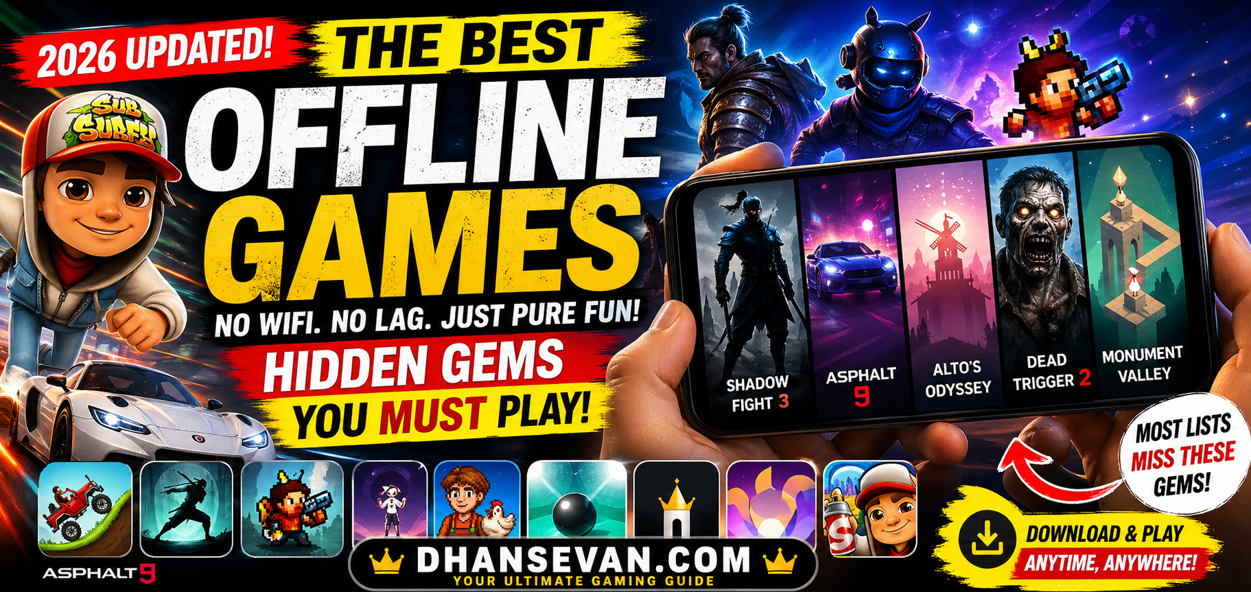 Most ‘Best Offline Games’ Lists Are Outdated… But Some Players Think These 2026 Picks Quietly Crush Them All