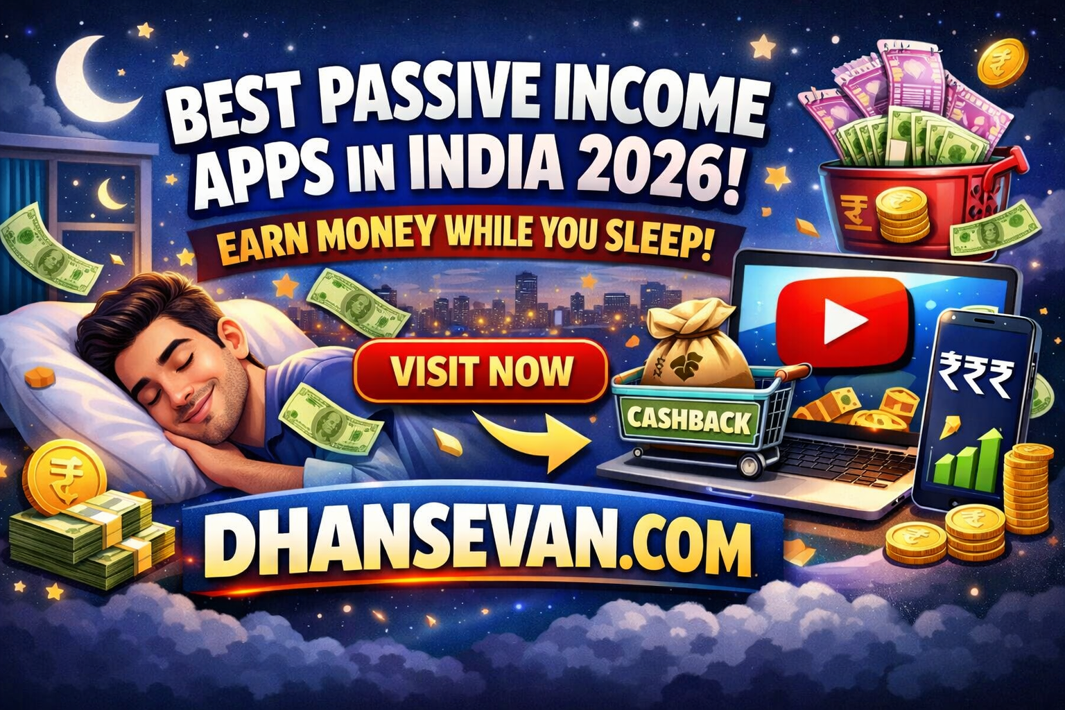 Thumbnail for People Are Quietly Making ₹1000 Daily From Best Passive Income Apps in India (And It's Legal) - Dhansevan Gaming News & Tutorials