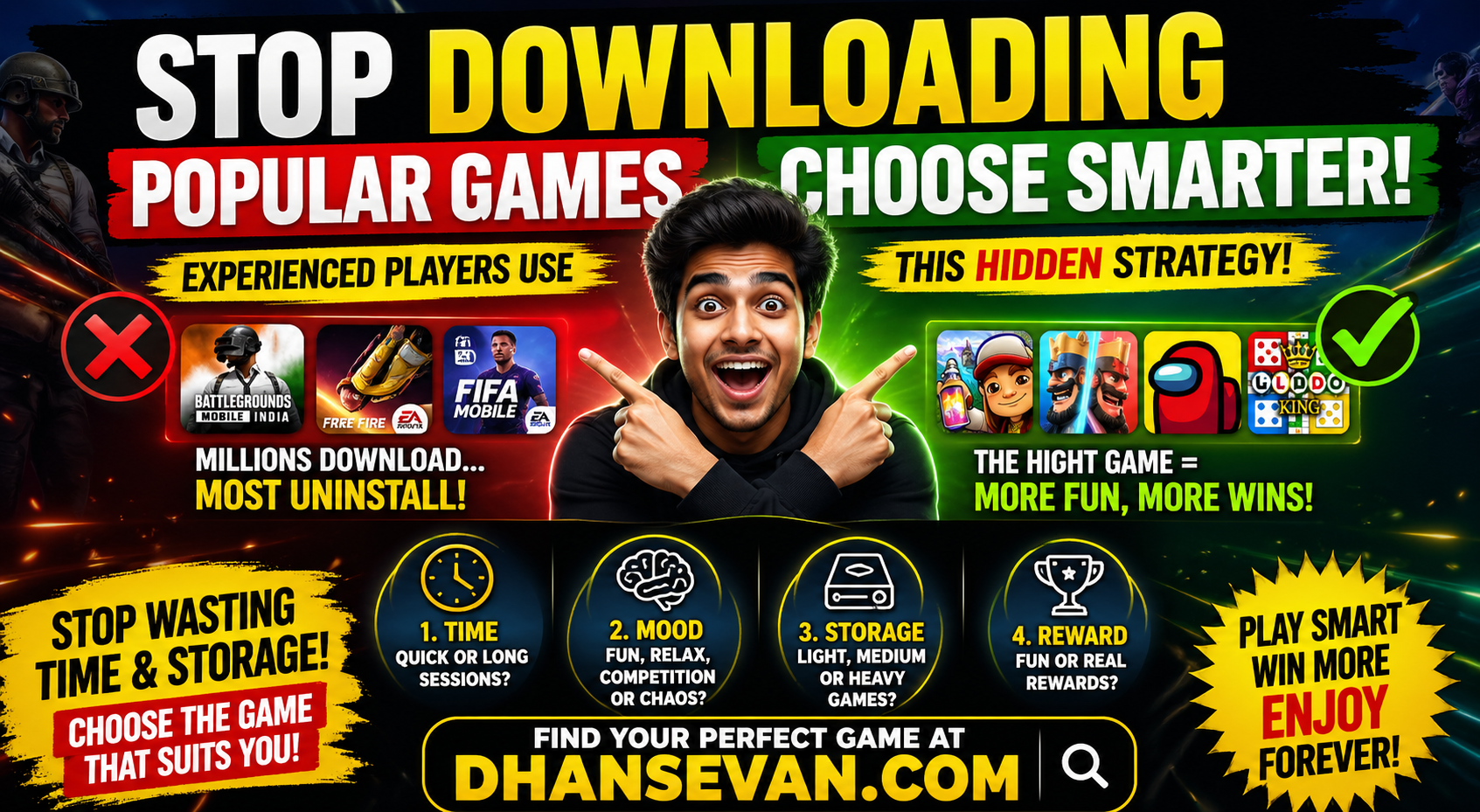 Thumbnail for Most Players Download Popular Games First… But Experienced Mobile Gamers Usually Choose Games Very Differently - Dhansevan Gaming News & Tutorials