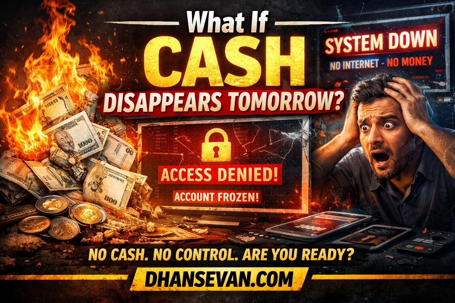 Thumbnail for Stop Playing for Free: How Indians Are Secretly Making Money with What If Cash Disappears Tomorrow? The Future of Money Nobody Is Ready For - Dhansevan Gaming News & Tutorials