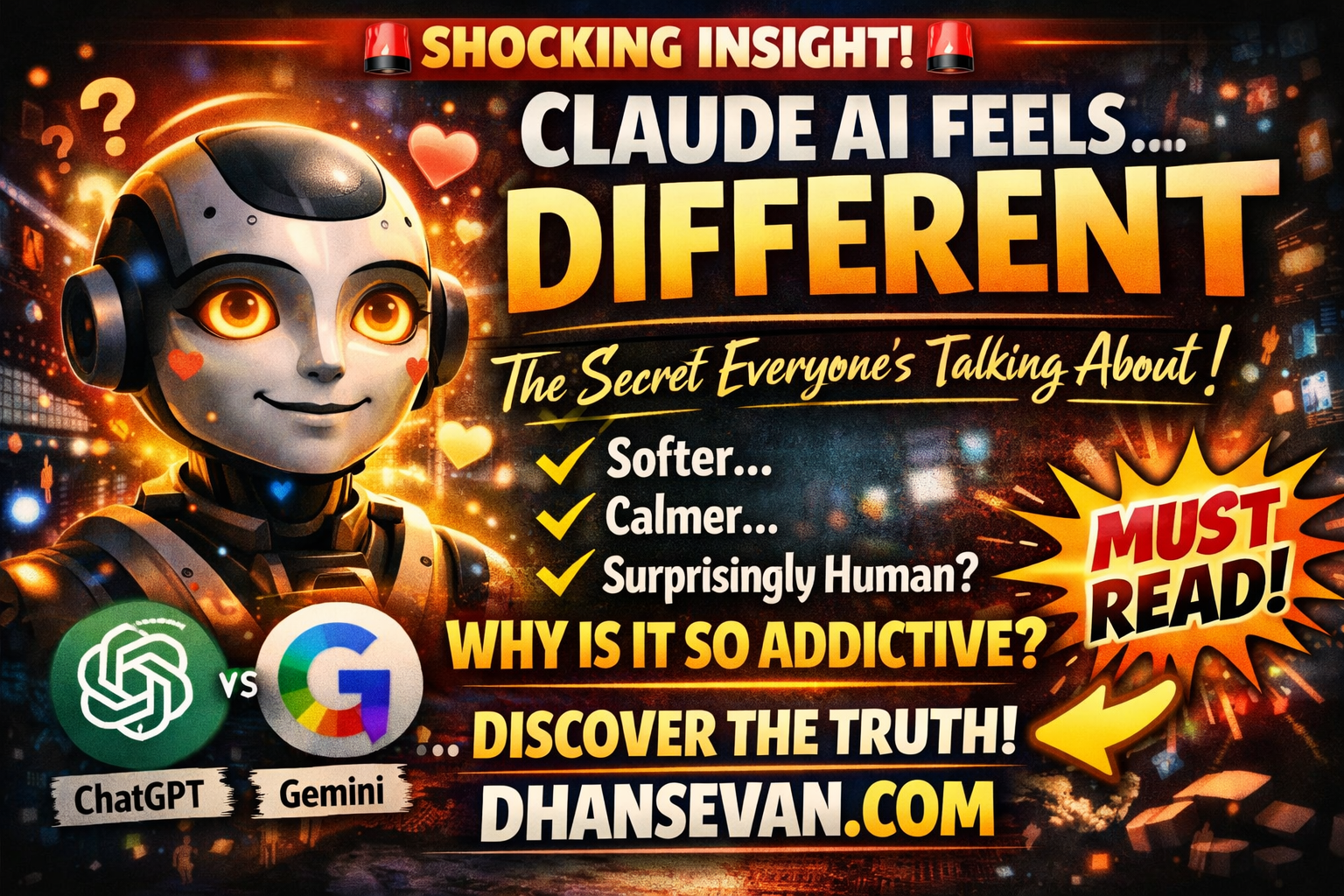 Thumbnail for Claude AI Feels ‘Different’… And That Subtle Difference Might Be Why People Keep Coming Back - Dhansevan Gaming News & Tutorials