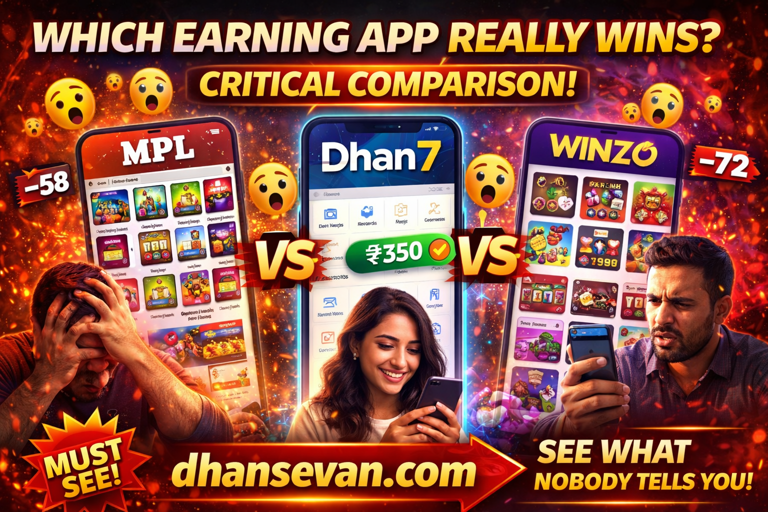 Thumbnail for Everyone Compares Earning Apps… But Almost No One Talks About What Actually Matters - Dhansevan Gaming News & Tutorials