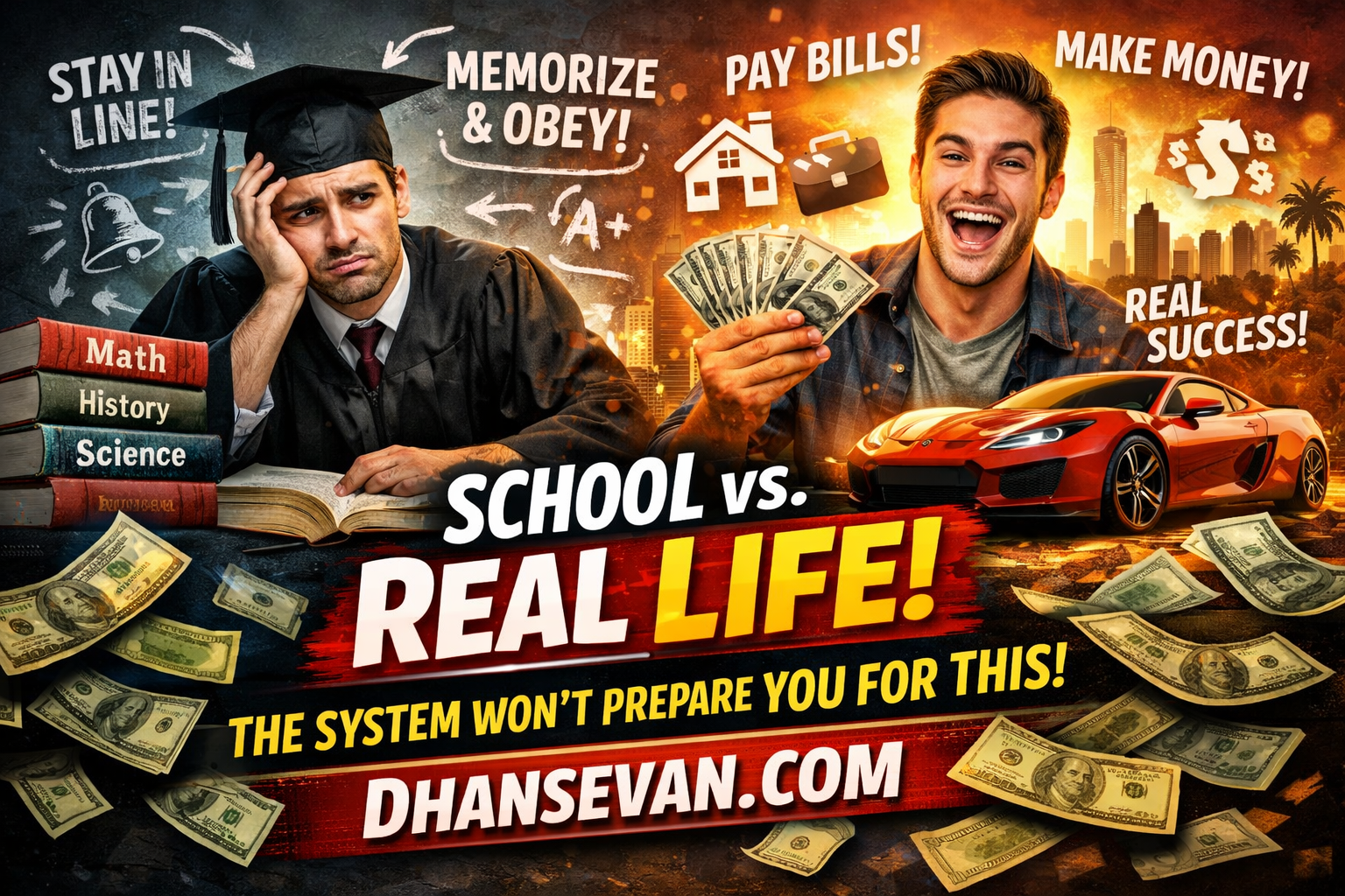 Thumbnail for The One Unfair Strategy in The Truth About the Education System — Why It Doesn’t Prepare You for Real Life That Will Decide Everything - Dhansevan Gaming News & Tutorials