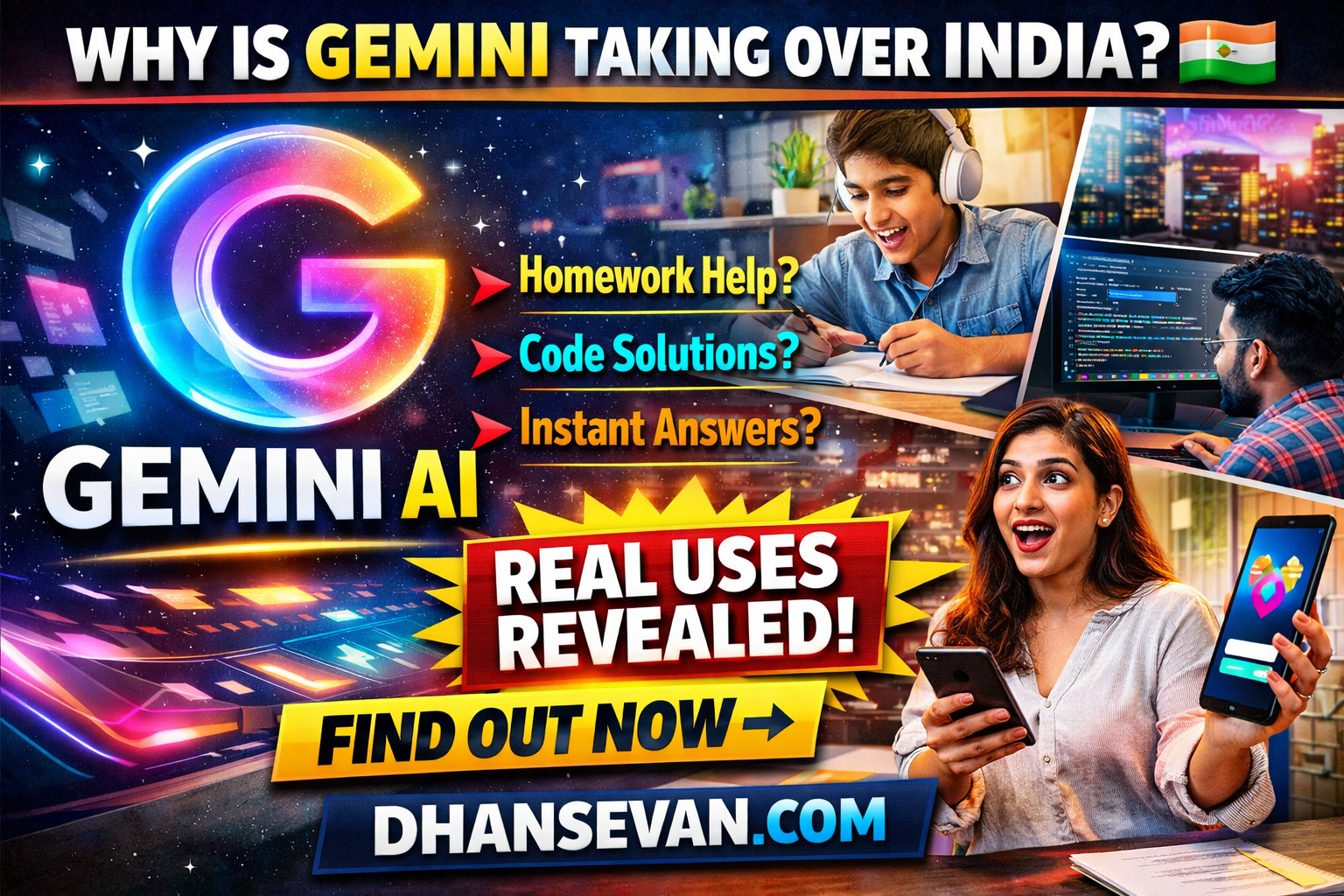 Thumbnail for The Strange Reason 'Gemini' is Trending Across India Just Became Frighteningly Smart (How to Exploit It in 2026) - Dhansevan Gaming News & Tutorials