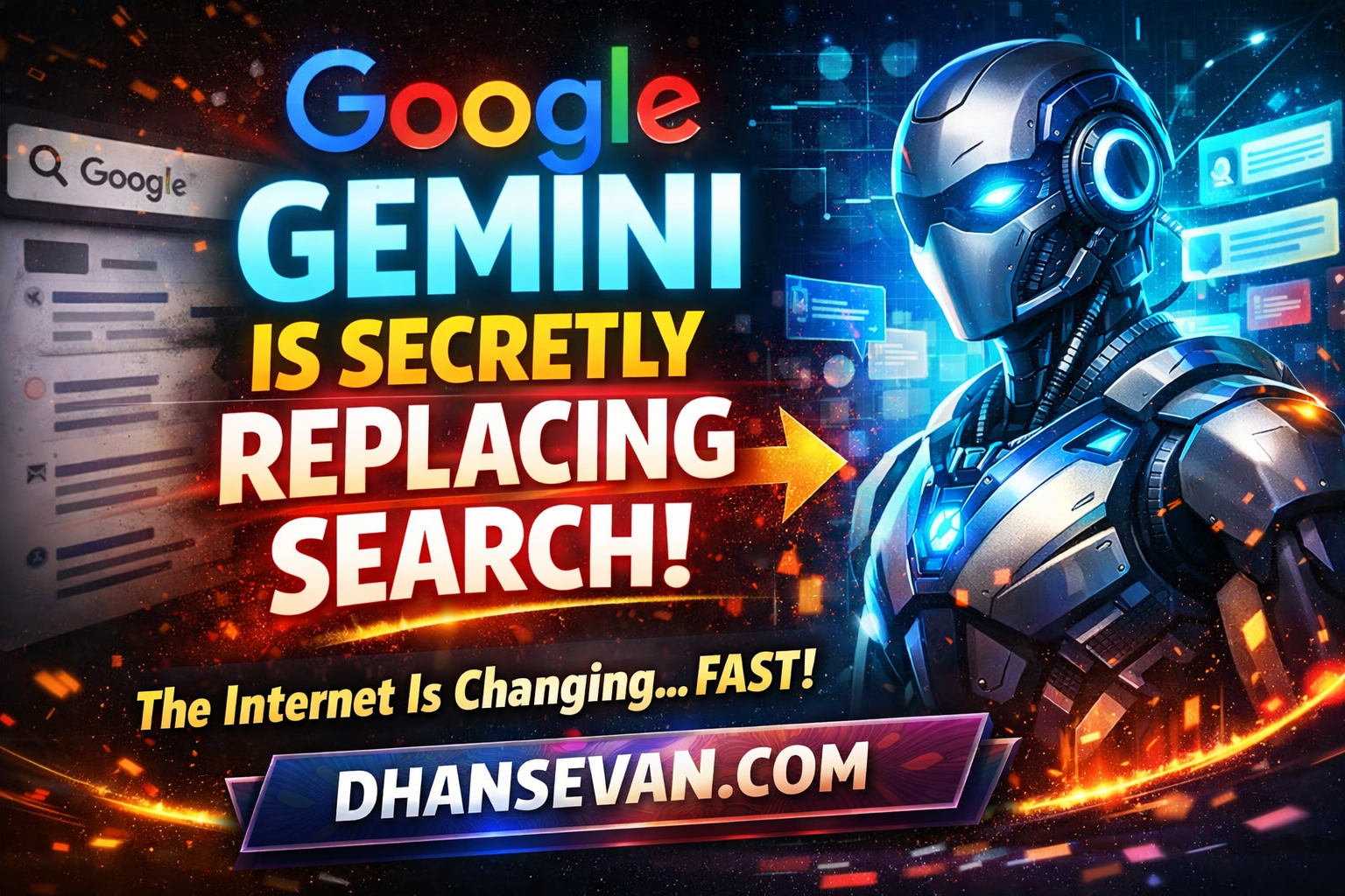 Thumbnail for Google Gemini Is Quietly Replacing Something Big… Most People Haven’t Noticed Yet - Dhansevan Gaming News & Tutorials