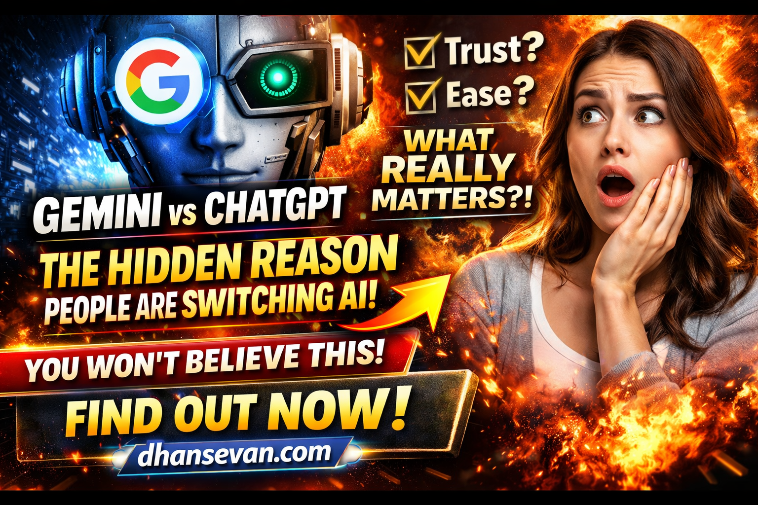 Thumbnail for Everyone Is Trying Google Gemini… But This One Subtle Difference Is Quietly Changing How People Choose AI - Dhansevan Gaming News & Tutorials