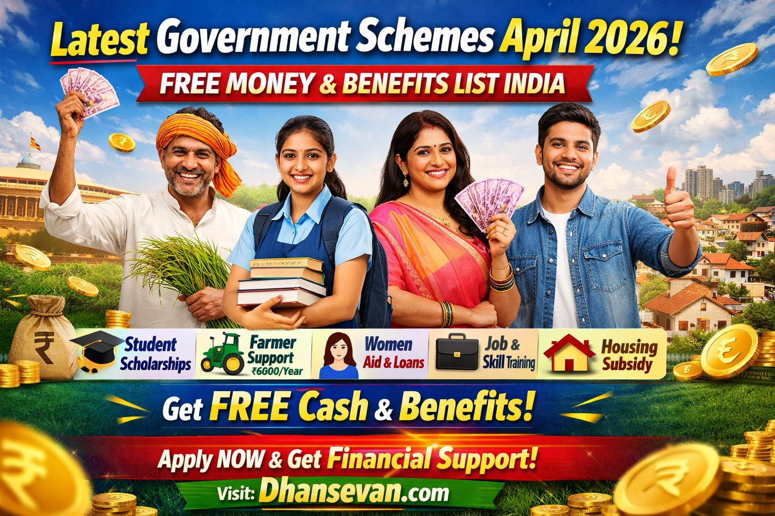 Thumbnail for People Are Quietly Making ₹1000 Daily From Latest Government Schemes April (And It's Legal) - Dhansevan Gaming News & Tutorials