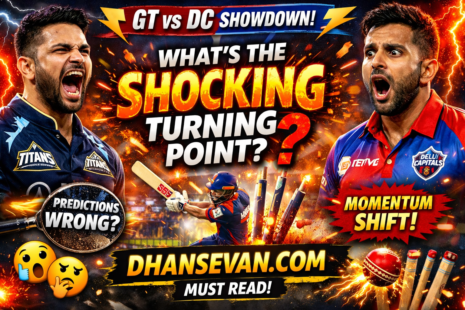 Thumbnail for GT vs DC Looks Predictable on Paper… But This One Moment Could Flip the Entire Match - Dhansevan Gaming News & Tutorials