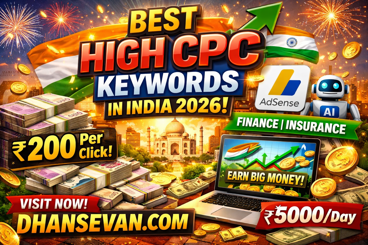 Thumbnail for The Bizarre 5-Minute Trick in Best High CPC Keywords in India That Pays Real Money (Proof Inside) - Dhansevan Gaming News & Tutorials