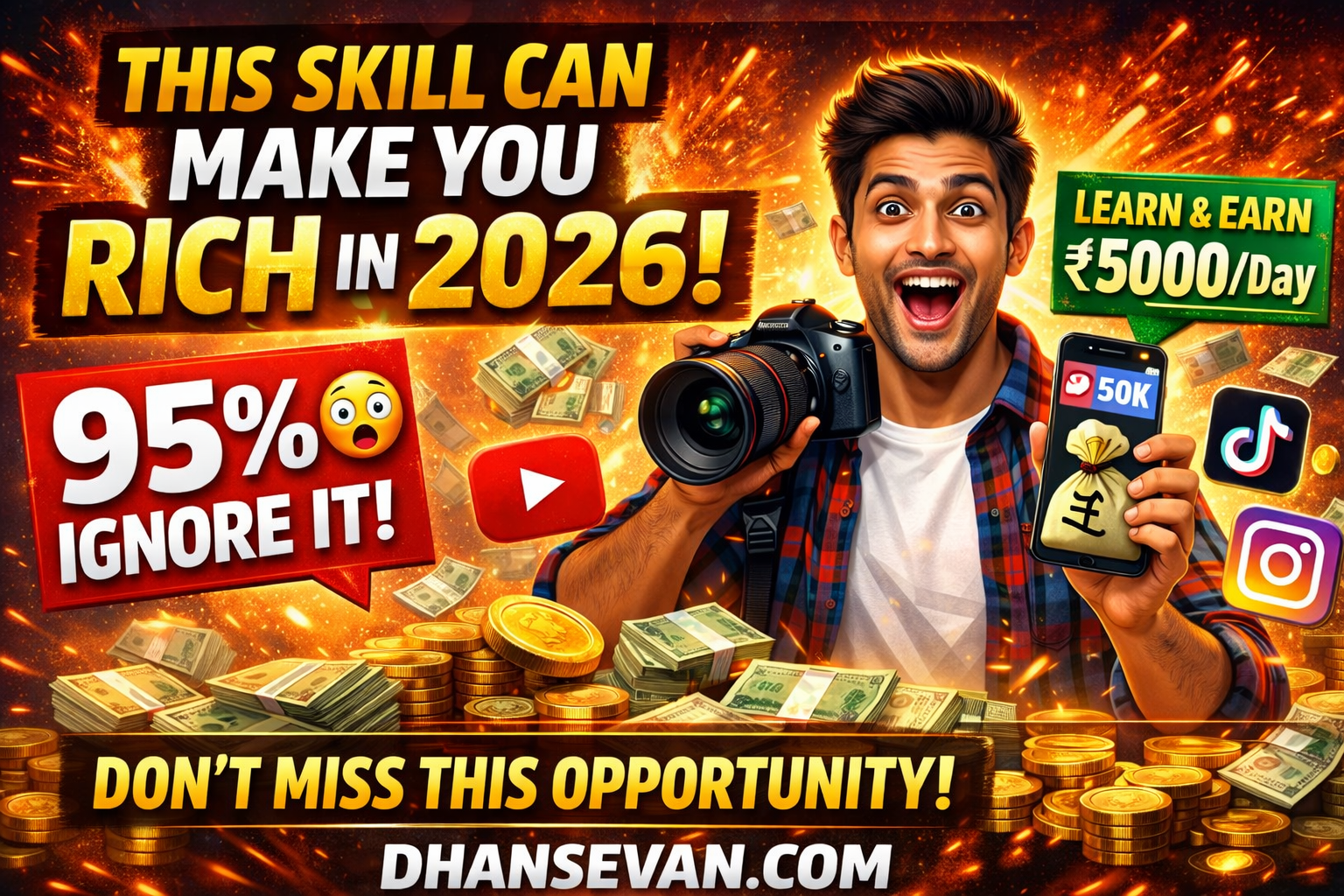 Thumbnail for Stop Ignoring This One Skill Can Make You Rich in  — But 95% of People Are Ignoring It—This Hidden Secret Could Change Your Life in 2026 - Dhansevan Gaming News & Tutorials
