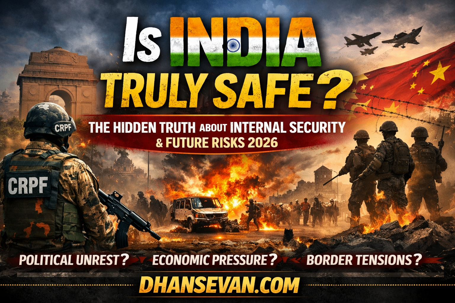 Thumbnail for The One Unfair Strategy in Is India Truly Safe? The Untold Truth About Internal Security and Future Risks That Will Decide Everything - Dhansevan Gaming News & Tutorials