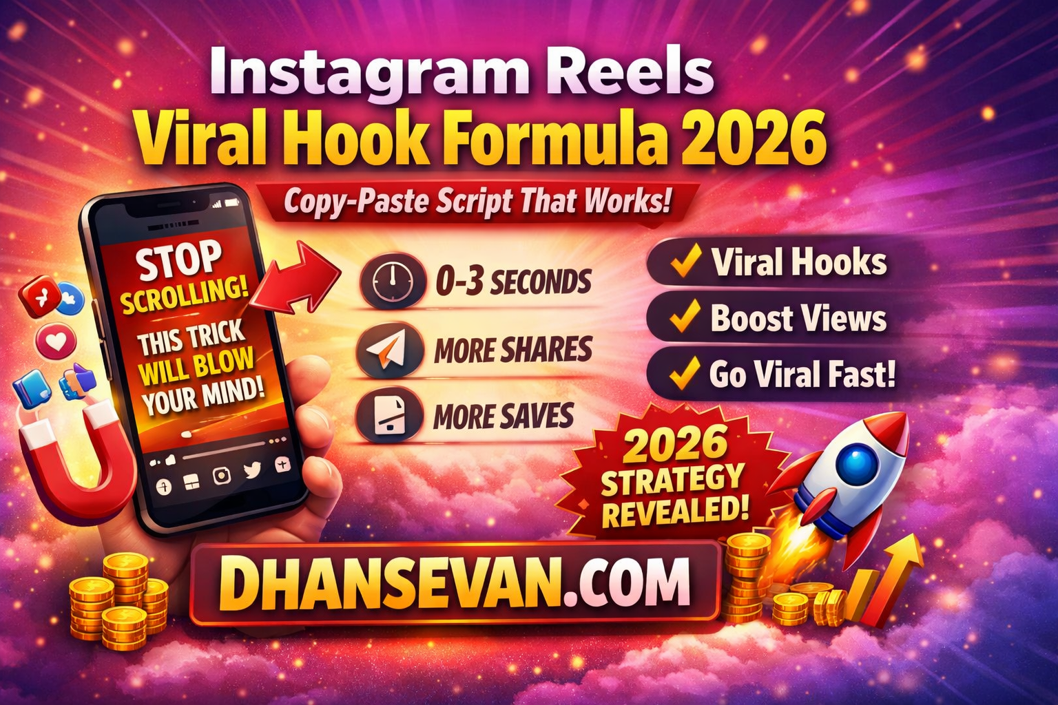 Thumbnail for The One Unfair Strategy in Instagram Reels Viral Hook Formula That Will Decide Everything - Dhansevan Gaming News & Tutorials