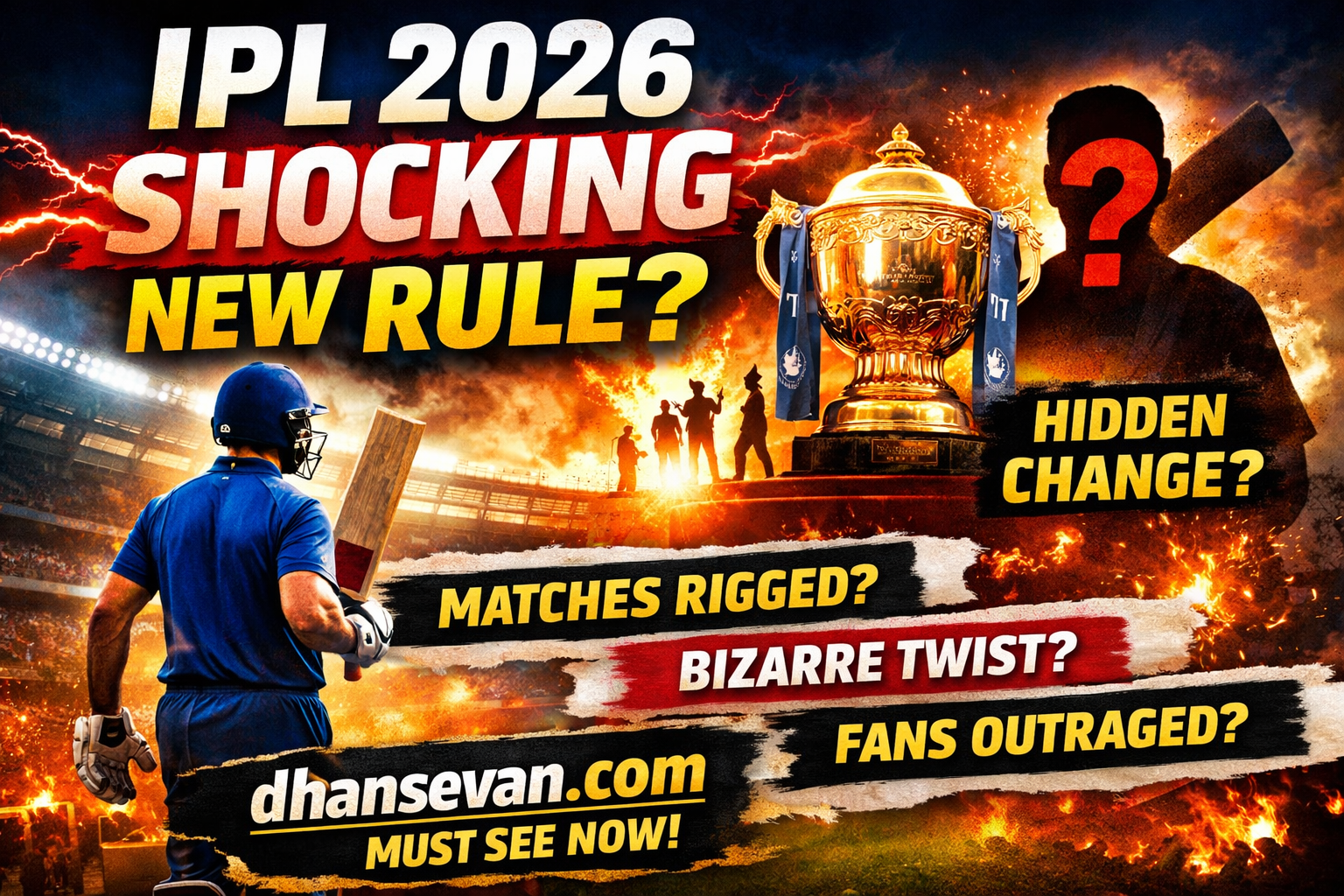 Thumbnail for IPL 2026 Is Already Breaking Records… But This One Hidden Change Could Shock Every Fan - Dhansevan Gaming News & Tutorials