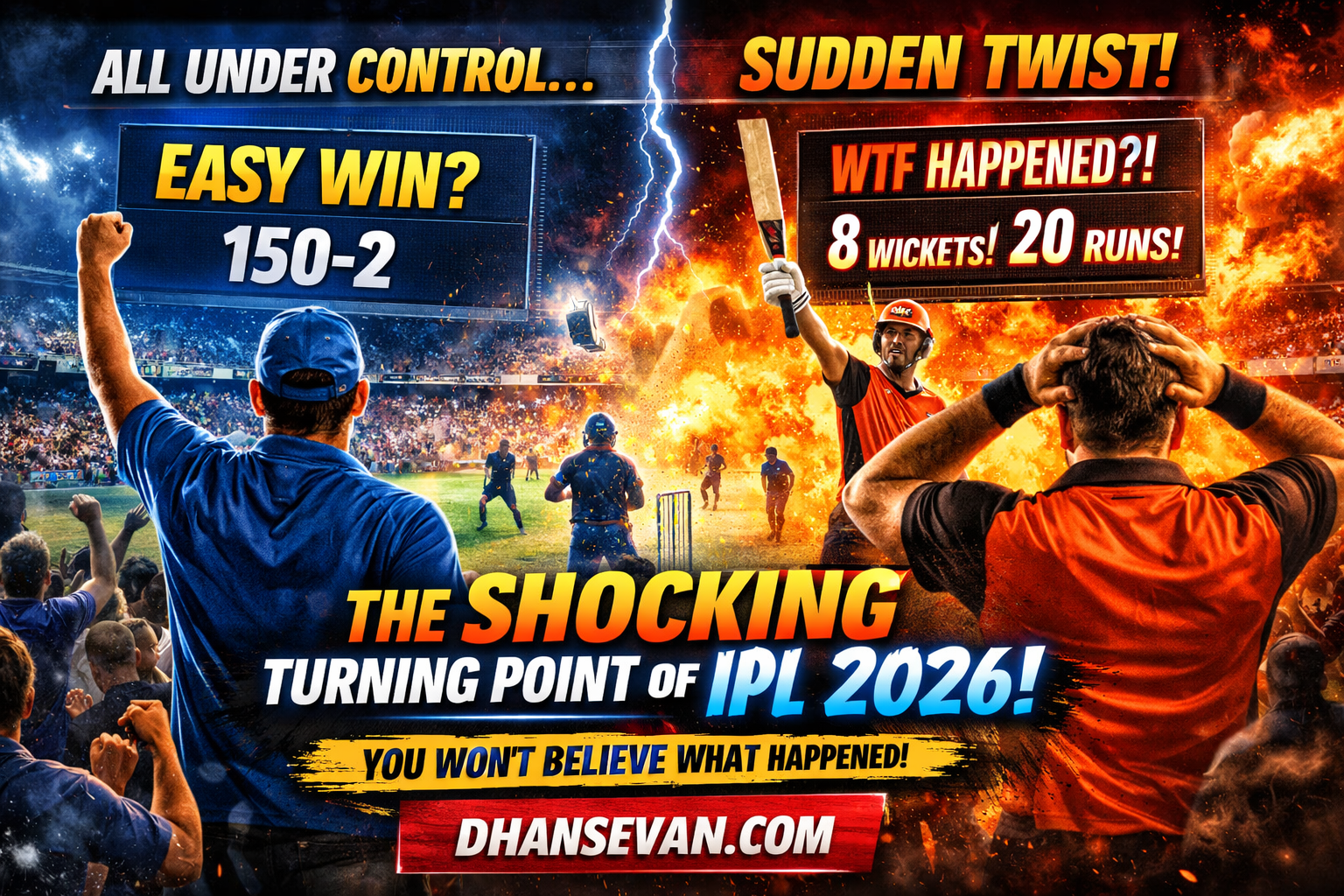 Thumbnail for Everyone Thought This IPL 2026 Match Was Predictable… Until One Phase Quietly Flipped the Entire Game - Dhansevan Gaming News & Tutorials