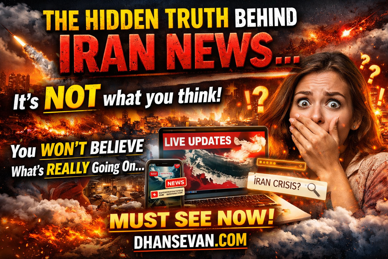 Thumbnail for Everyone Is Watching Iran News… But This One Quiet Detail Might Matter More Than the Headlines - Dhansevan Gaming News & Tutorials