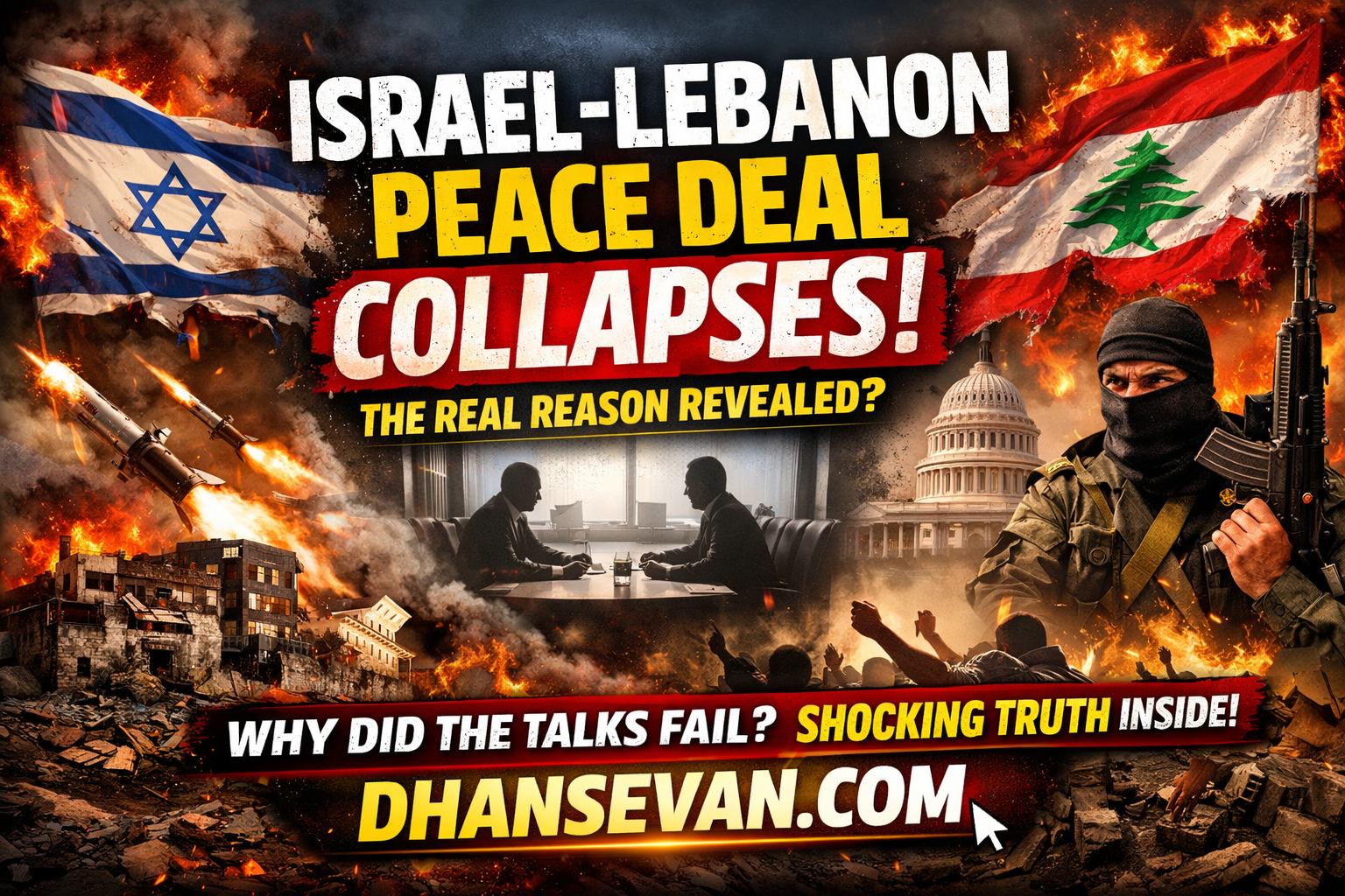Thumbnail for Everyone Expected a Historic Israel–Lebanon Breakthrough… Until One Quiet Refusal Changed Everything Overnight - Dhansevan Gaming News & Tutorials