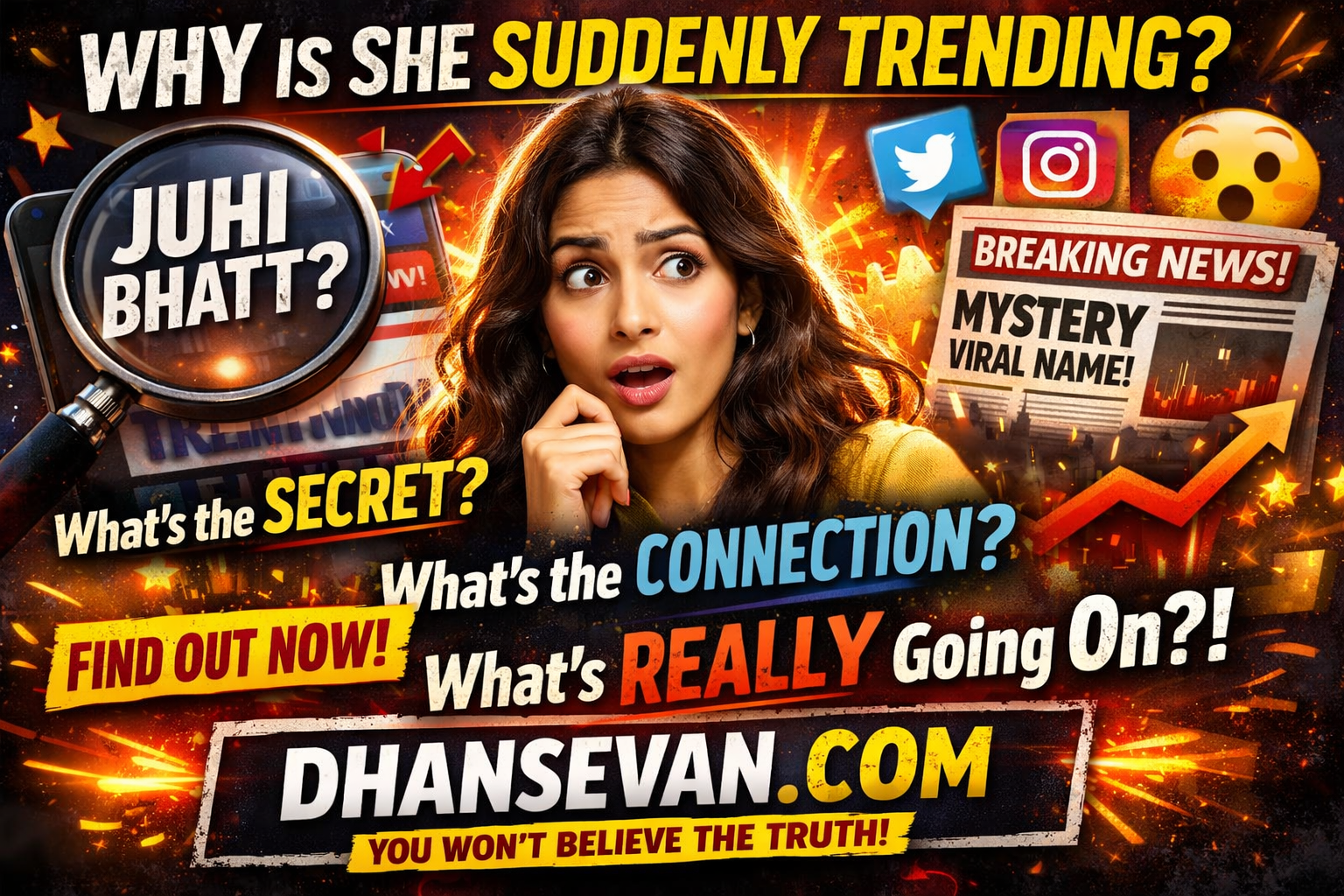 Thumbnail for Juhi Bhatt Is Suddenly Trending… But The Real Reason Behind This Search Spike Isn’t So Obvious - Dhansevan Gaming News & Tutorials