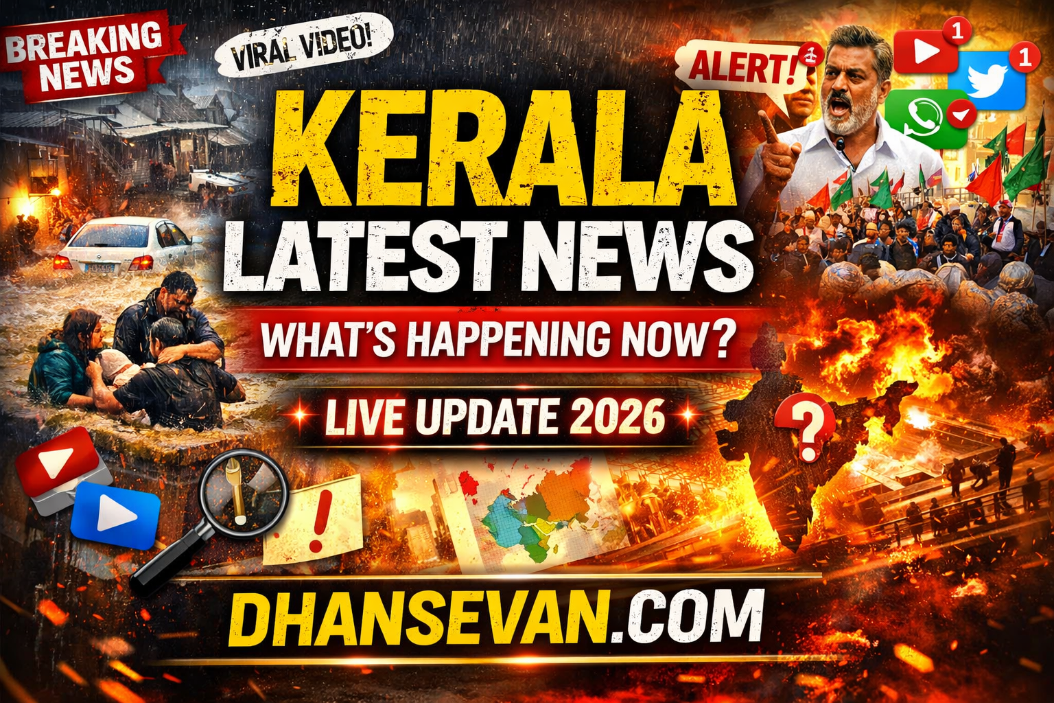 Thumbnail for The Dark Secret Behind Kerala Latest News That the Media is Hiding (2026) - Dhansevan Gaming News & Tutorials