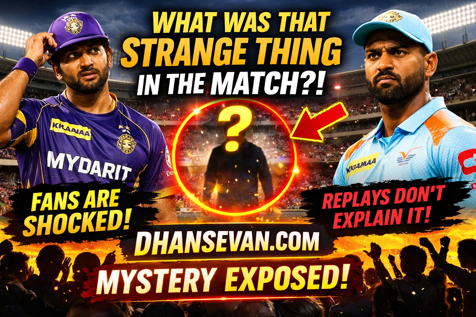 Thumbnail for KKR vs LSG Was More Than Just a Match… Fans Noticed Something Strange - Dhansevan Gaming News & Tutorials
