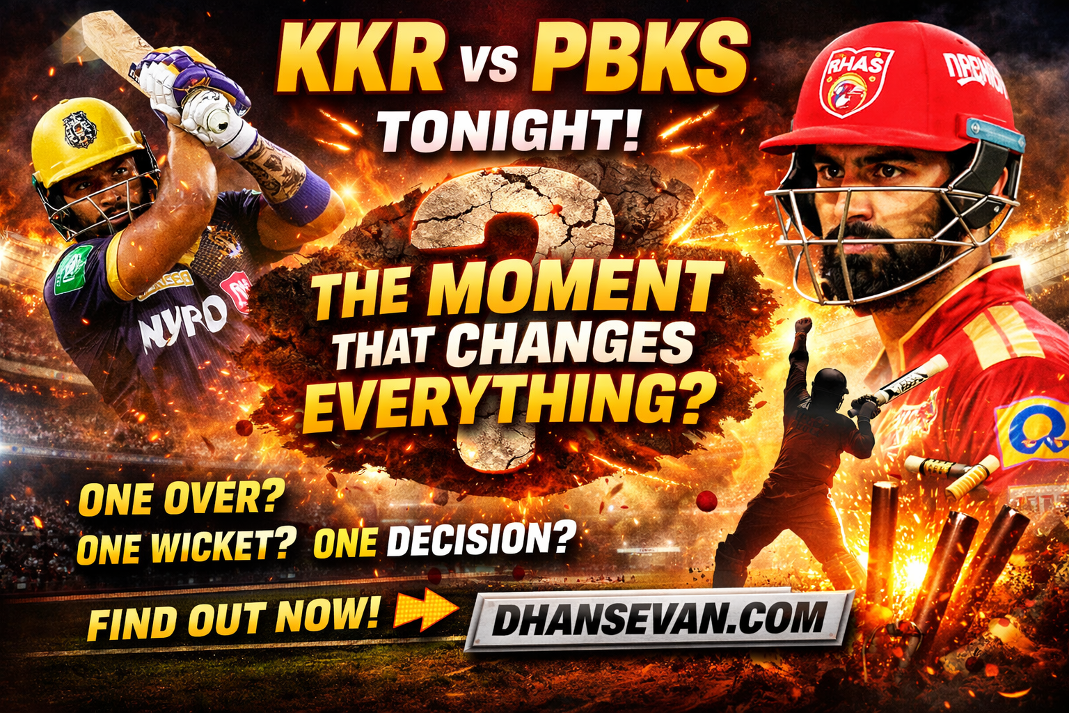 Thumbnail for KKR vs PBKS Looks Like a Normal Match… But This One Hidden Factor Could Decide Everything Tonight - Dhansevan Gaming News & Tutorials