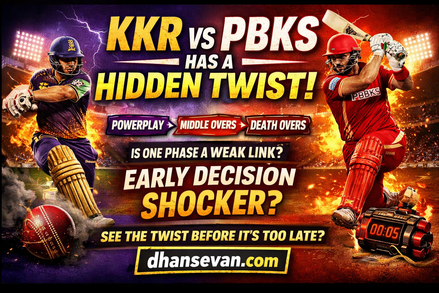 Thumbnail for KKR vs PBKS Has a Twist Most Fans Are Missing… And It Could Decide the Winner Early - Dhansevan Gaming News & Tutorials
