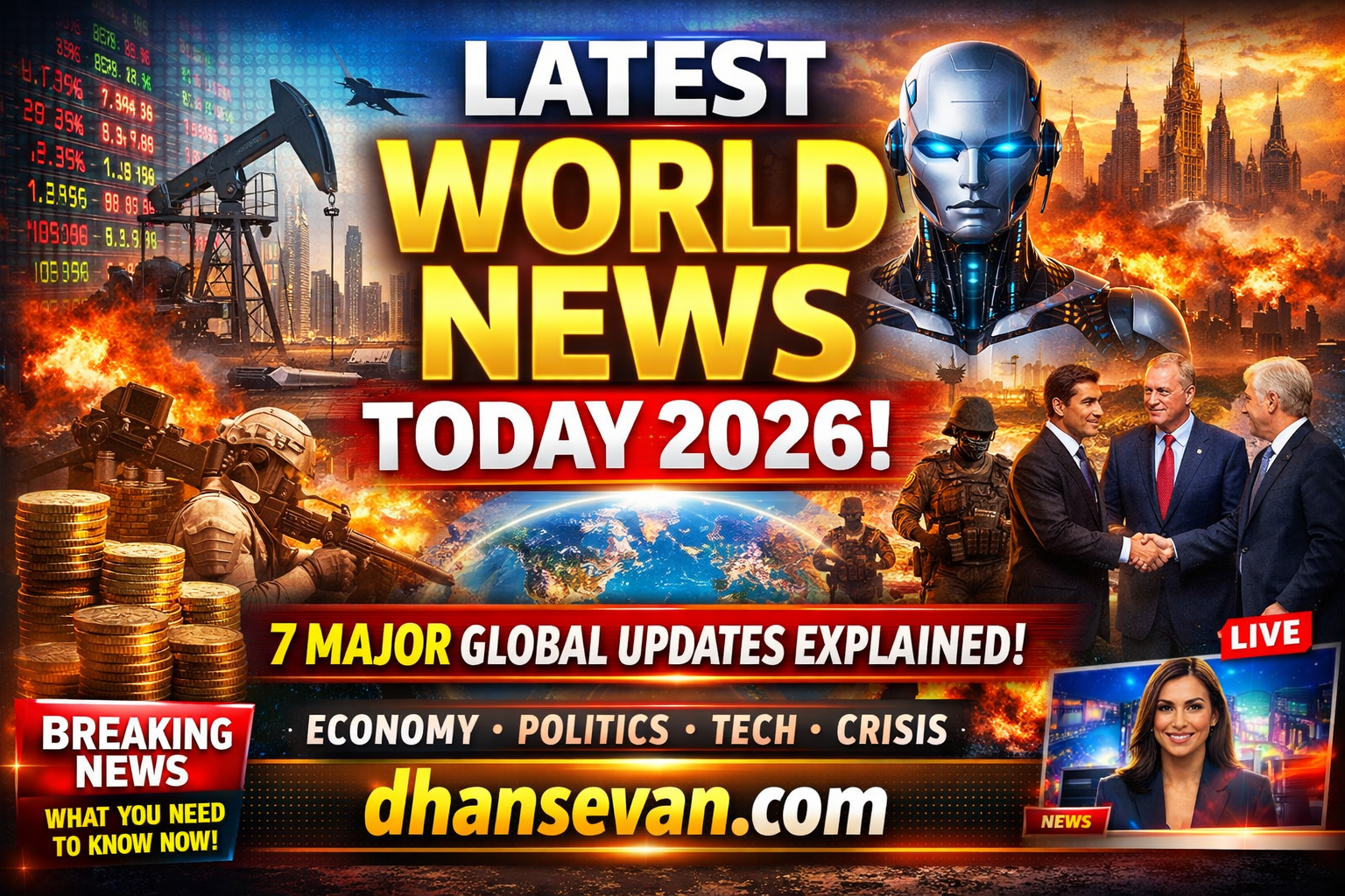Thumbnail for Latest World News Today Just Did the Unthinkable... Here is What You Need to Know - Dhansevan Gaming News & Tutorials