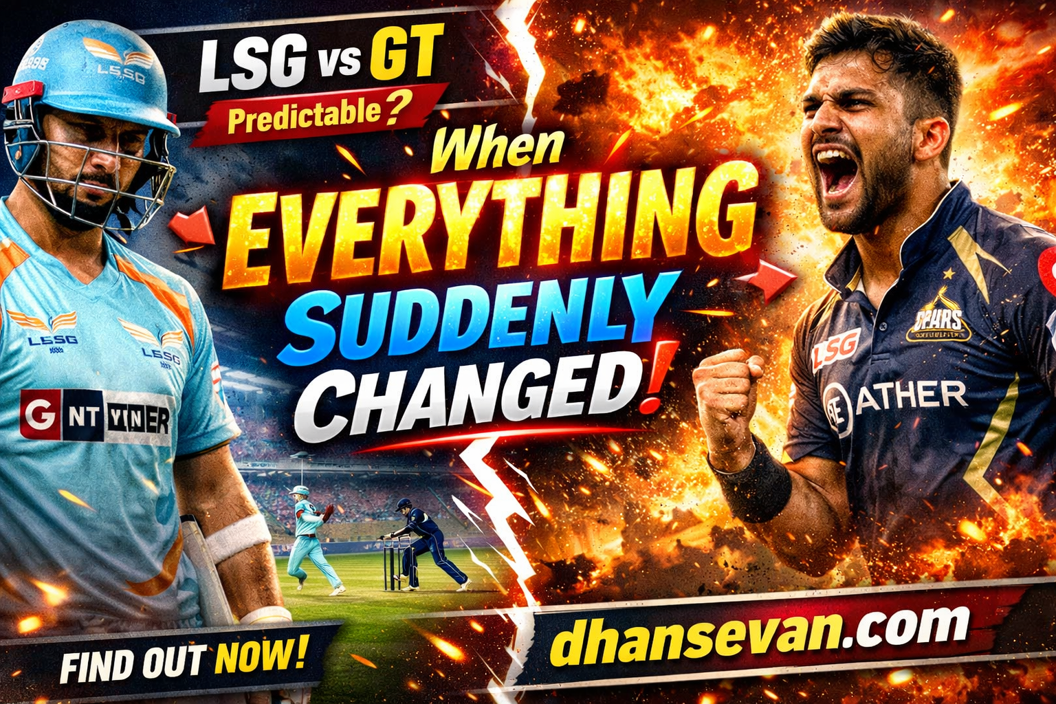 Thumbnail for LSG vs GT Looked Predictable… Until Something Completely Unexpected Happened - Dhansevan Gaming News & Tutorials