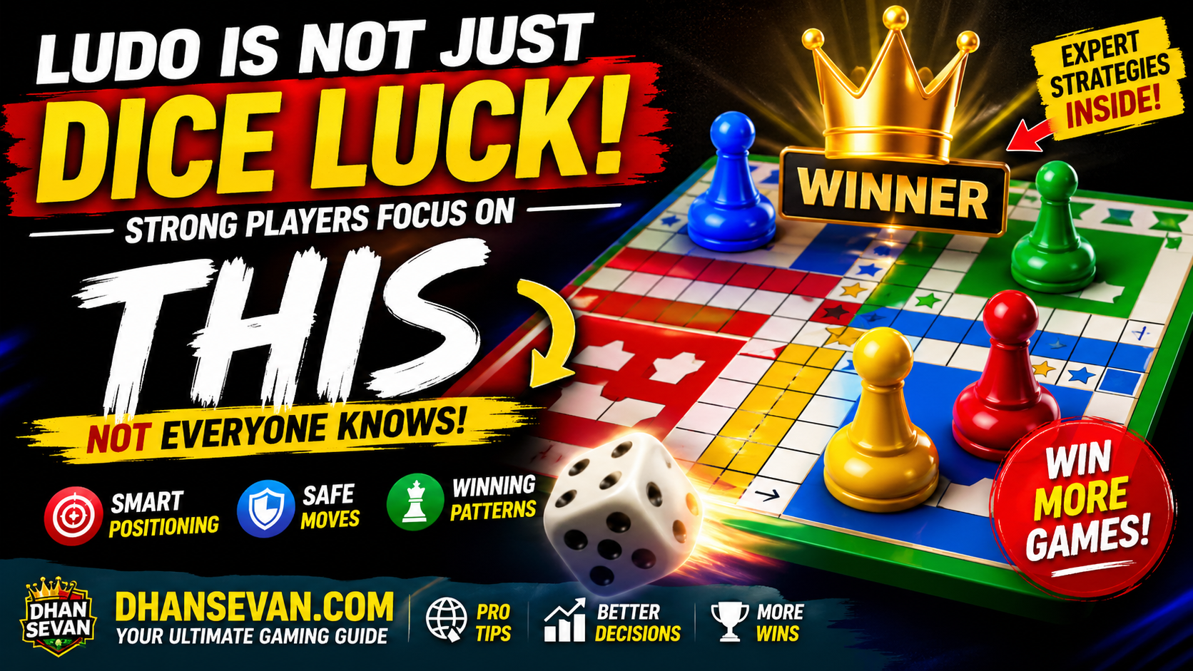 Thumbnail for Most Ludo Players Blame Dice Luck… But Strong Players Usually Focus On Something Else - Dhansevan Gaming News & Tutorials