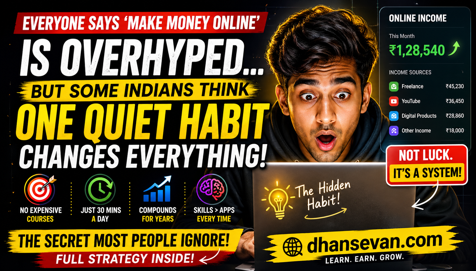 Everyone Says ‘Make Money Online’ Is Overhyped… But Some Indians Think One Quiet Habit Changes Everything