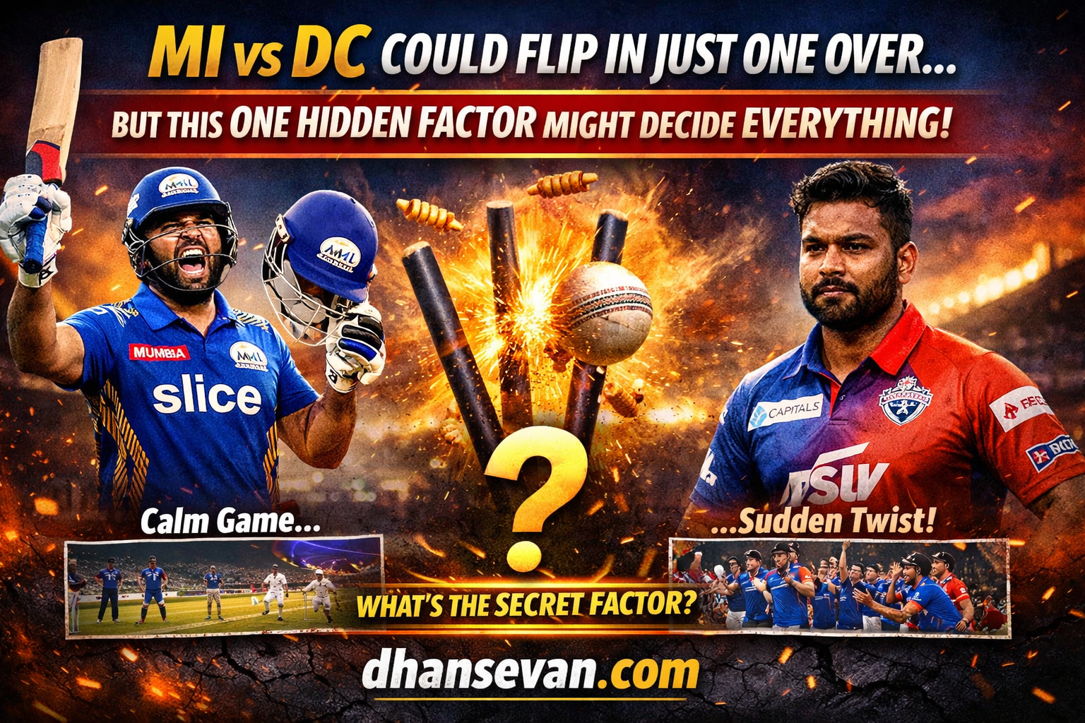 Thumbnail for MI vs DC Could Flip in Just One Over… But This One Hidden Factor Might Decide Everything - Dhansevan Gaming News & Tutorials