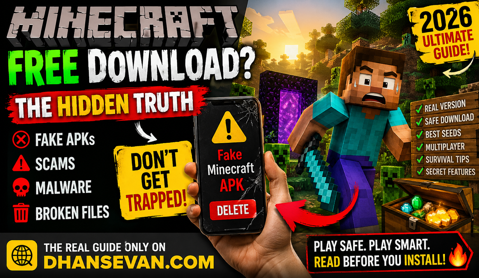 Millions Search ‘Minecraft Free Download’… But Some Players Think the Real Android Secret Is Much Stranger