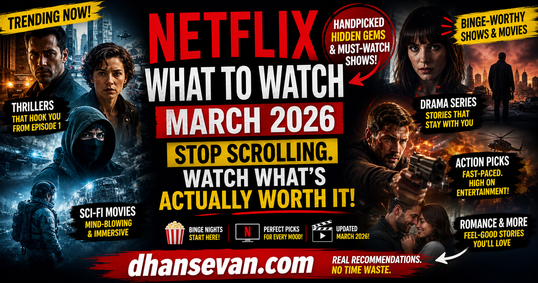 Everyone Is Scrolling Netflix for Hours… But Only a Few Are Finding These Actually Worth Watching (March 2026)