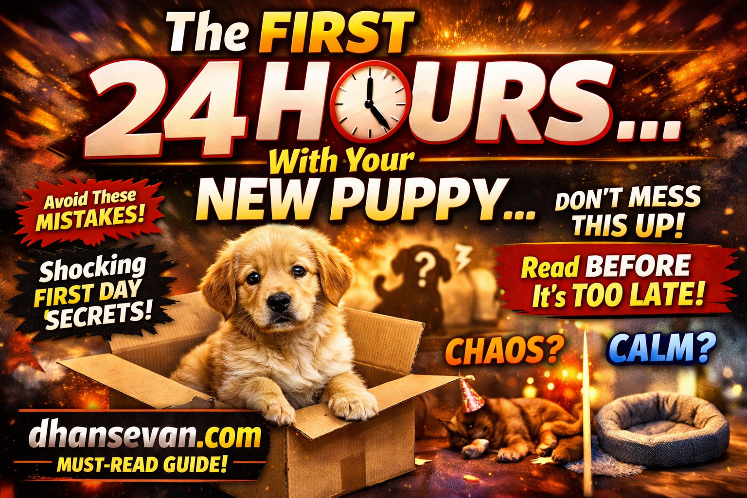 Thumbnail for He’s Finally Coming Home… But The First 24 Hours With Your New Puppy Matter More Than You Think - Dhansevan Gaming News & Tutorials