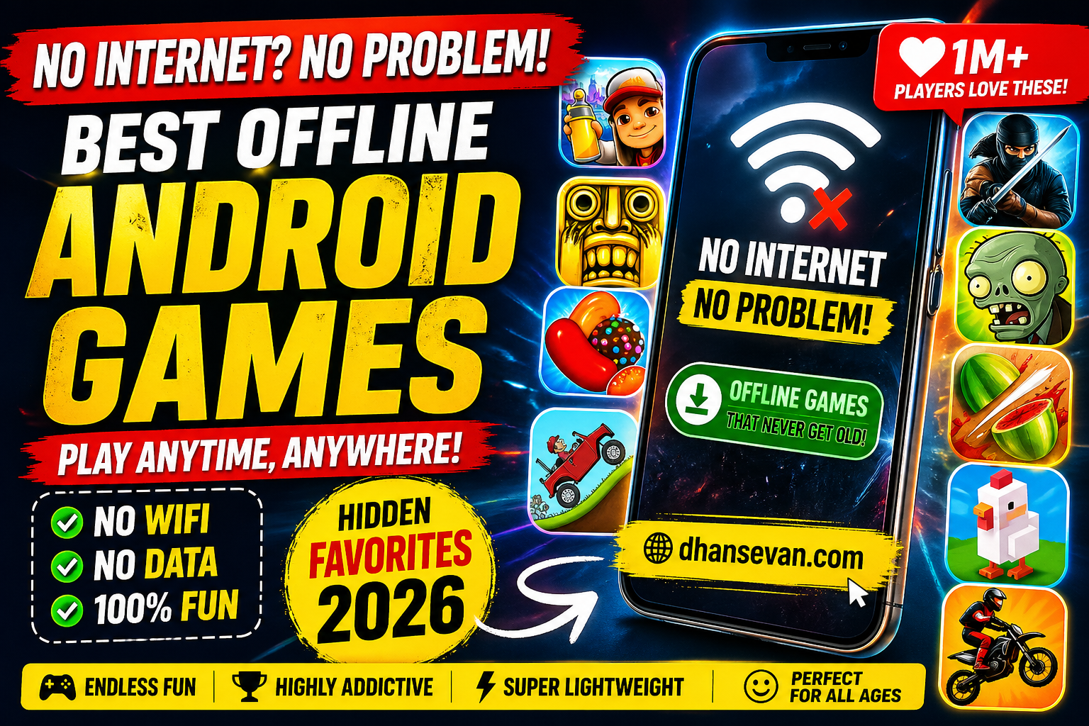 Thumbnail for Most People Search For Offline Android Games In Emergencies… But The Ones Players Keep Installed Usually Have Something Else - Dhansevan Gaming News & Tutorials