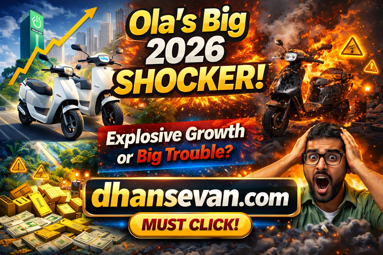 Thumbnail for The Dark Secret Behind Ola Electric Latest News That the Media is Hiding (2026) - Dhansevan Gaming News & Tutorials