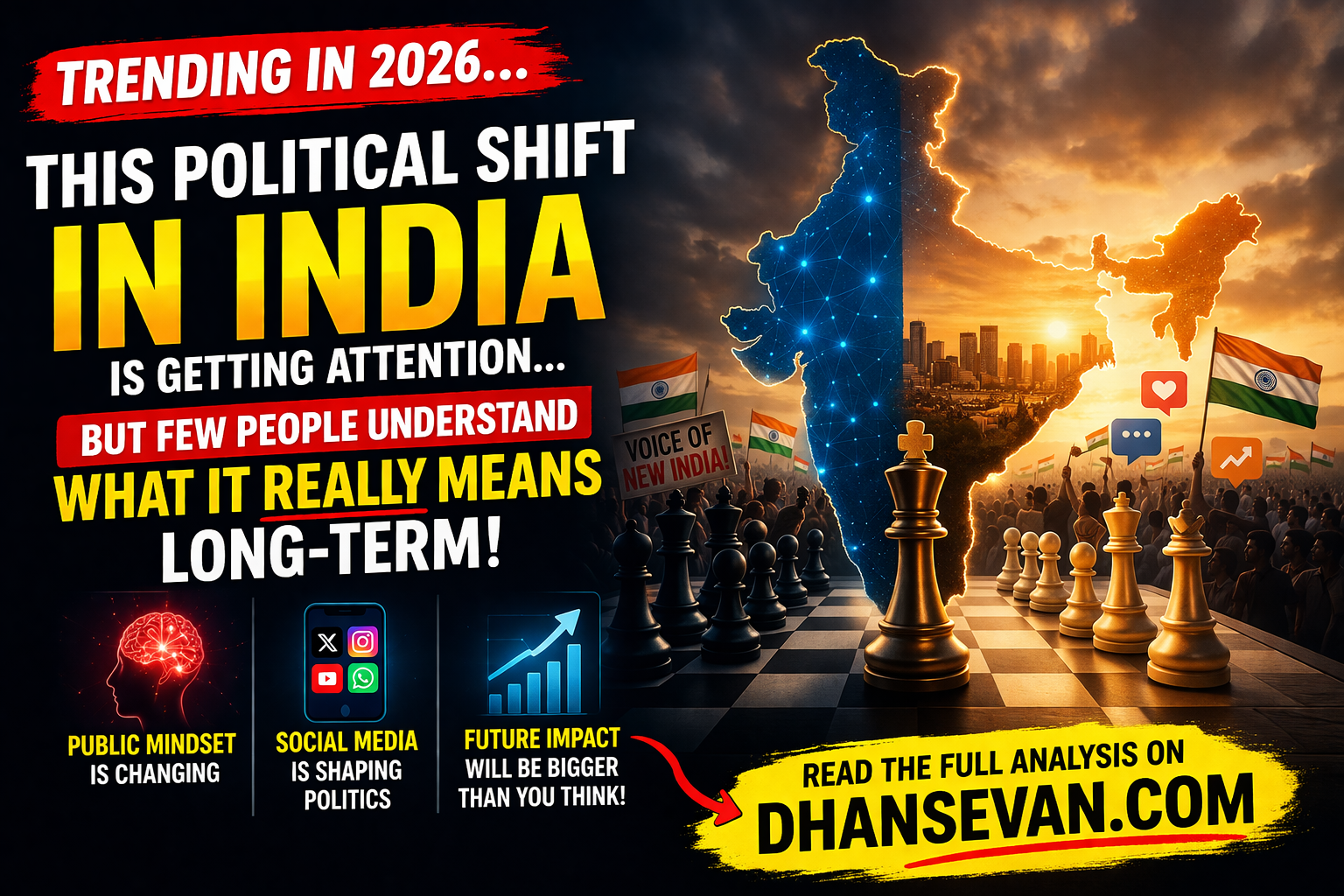 Thumbnail for This Political Shift in India Is Getting Attention in 2026… But Few People Understand What It Really Means Long-Term - Dhansevan Gaming News & Tutorials