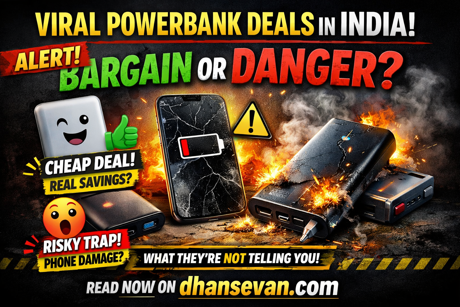 Thumbnail for Millions Are Buying These 'Cheap' Powerbanks—Here is Why Your Phone Could Explode in 2026: The Bizarre Truth That Will Change Everything - Dhansevan Gaming News & Tutorials