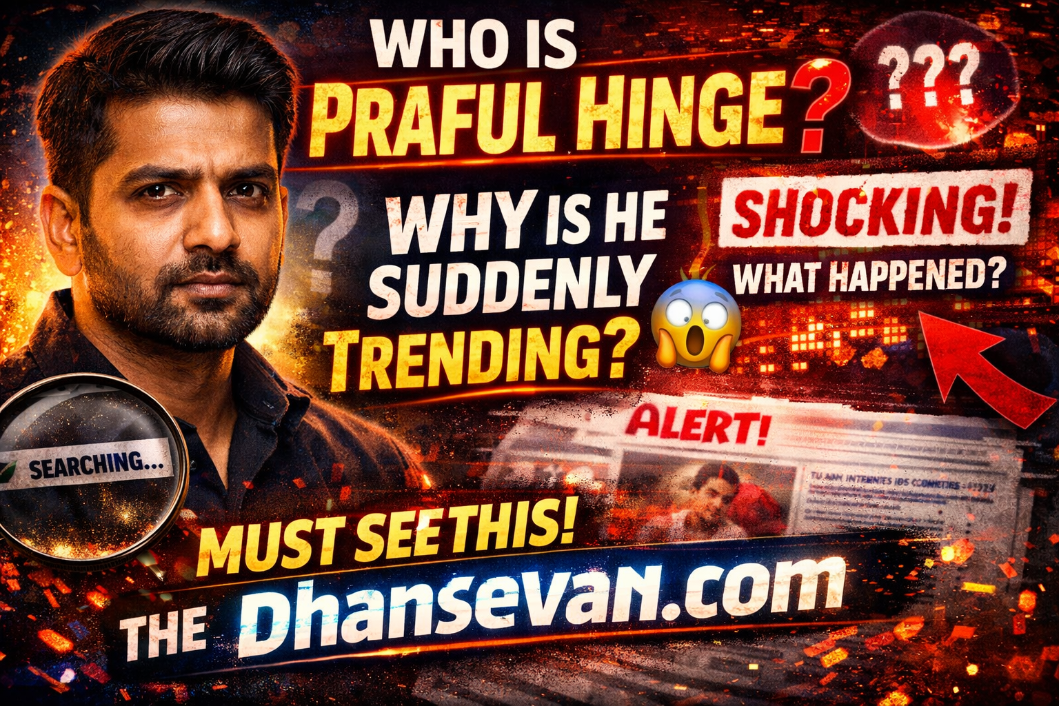 Thumbnail for Praful Hinge Is Suddenly Trending… But Almost No One Knows Why Yet - Dhansevan Gaming News & Tutorials
