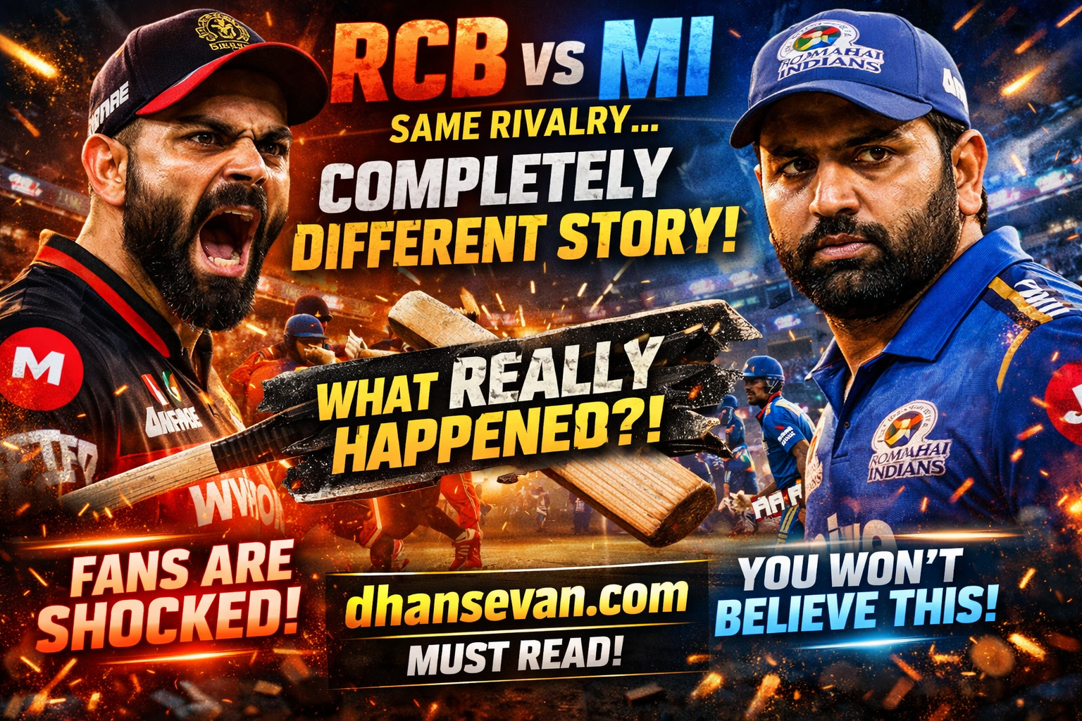 Thumbnail for RCB vs MI Looked Familiar… But This Time, The Story Was Completely Different - Dhansevan Gaming News & Tutorials