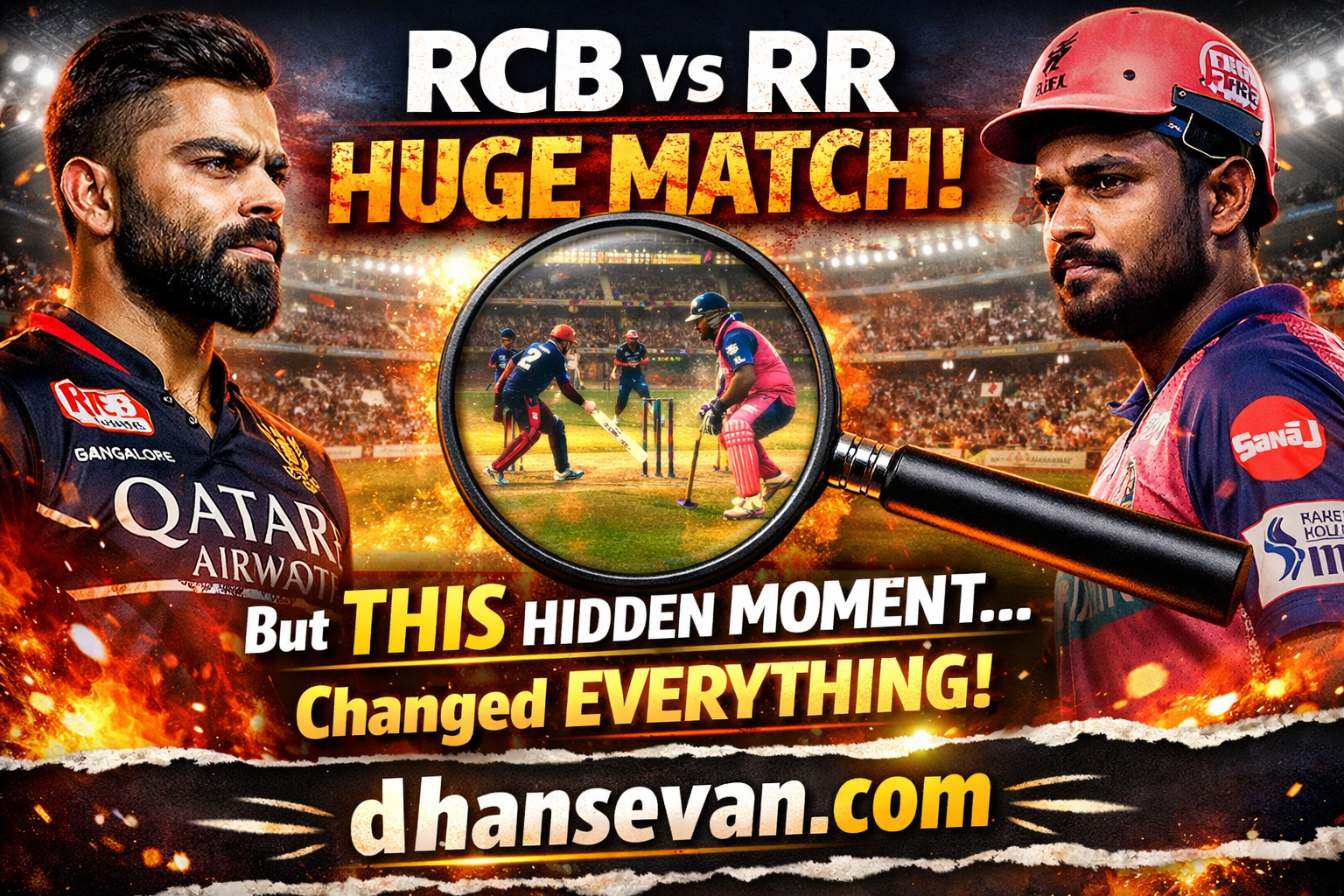 Thumbnail for RCB vs RR Had Everyone Watching… But This One Hidden Moment Is Why It’s Still Trending - Dhansevan Gaming News & Tutorials