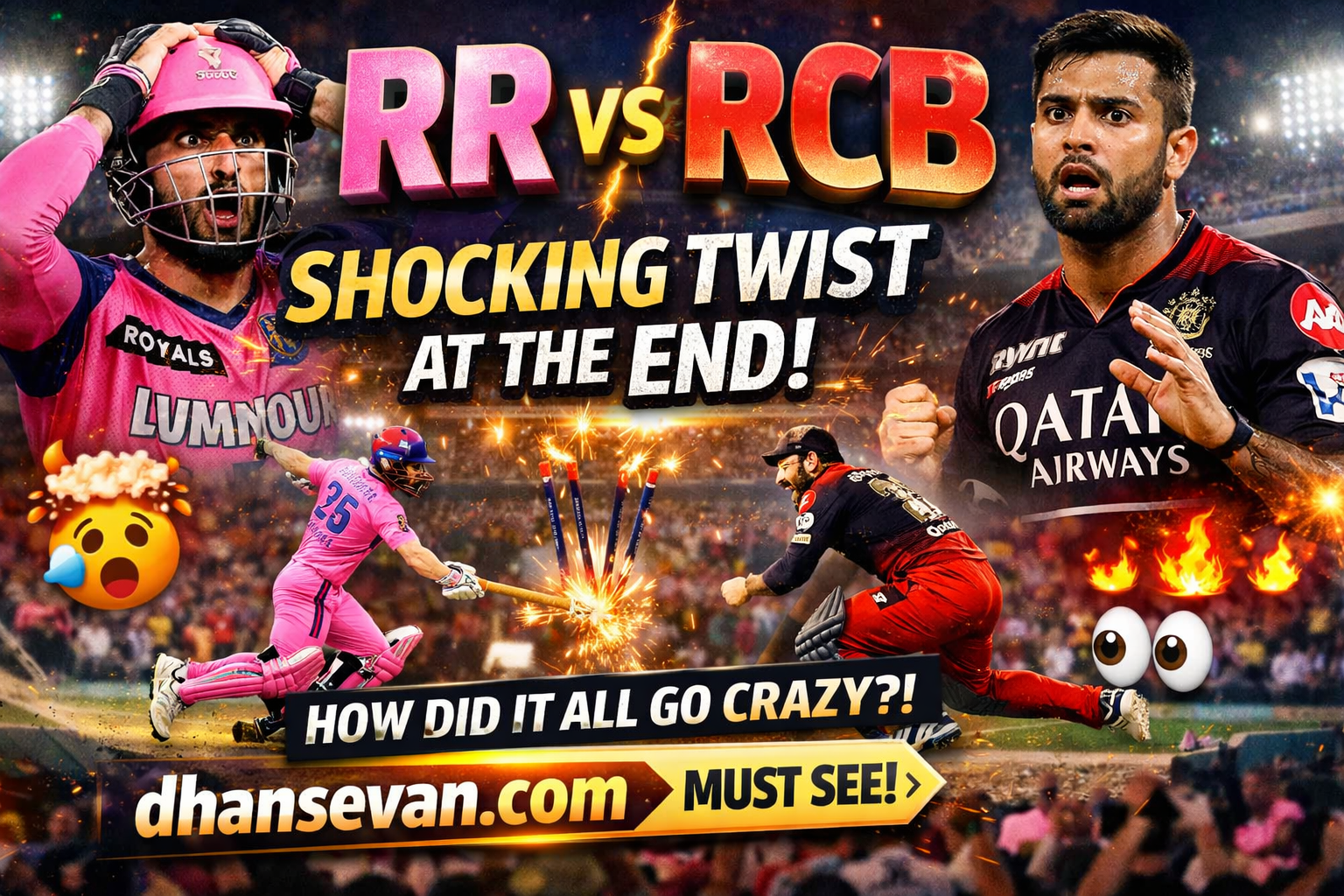 Thumbnail for RR vs RCB Didn’t End Like People Expected… And That’s Why It’s Everywhere - Dhansevan Gaming News & Tutorials