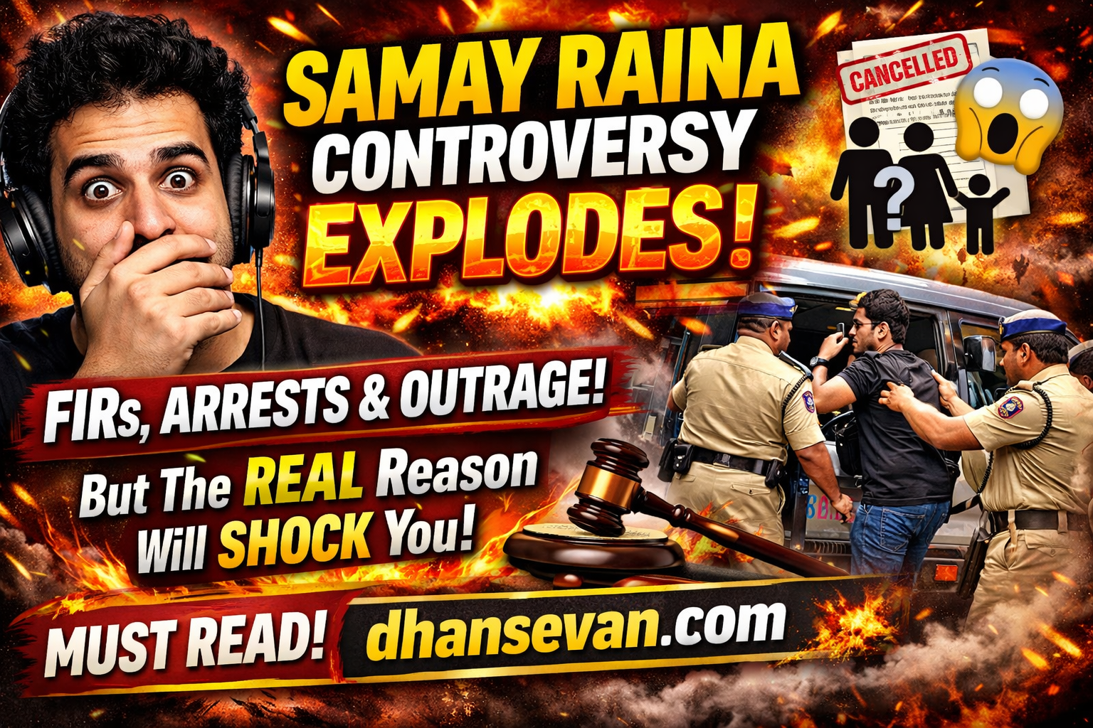 Thumbnail for Samay Raina Got Multiple FIRs… But The Real Reason This Controversy Exploded Is Something People Aren’t Fully Noticing - Dhansevan Gaming News & Tutorials