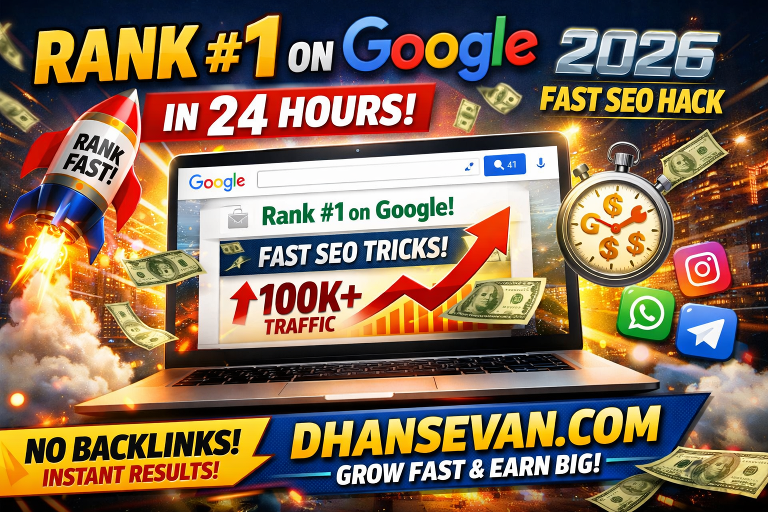 Thumbnail for The Secret How to Rank #1 on Google in 24 Hours Strategy That 99% of People Are Doing Wrong - Dhansevan Gaming News & Tutorials