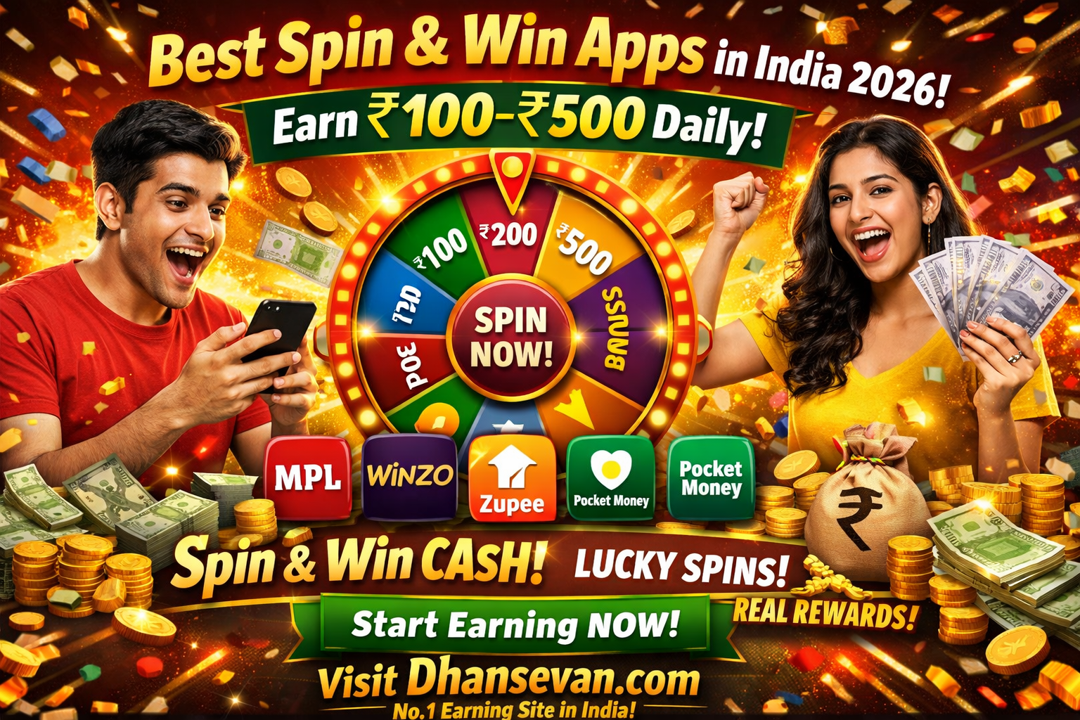 Thumbnail for The Bizarre 5-Minute Trick in Best Spin & Win Apps in India That Pays Real Money (Proof Inside) - Dhansevan Gaming News & Tutorials