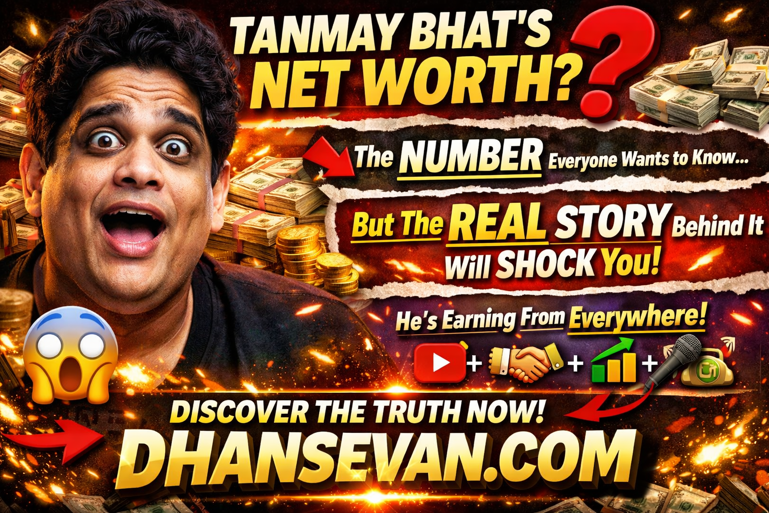 Thumbnail for Everyone Is Searching Tanmay Bhat’s Net Worth… But The Real Story Isn’t Just About the Number - Dhansevan Gaming News & Tutorials