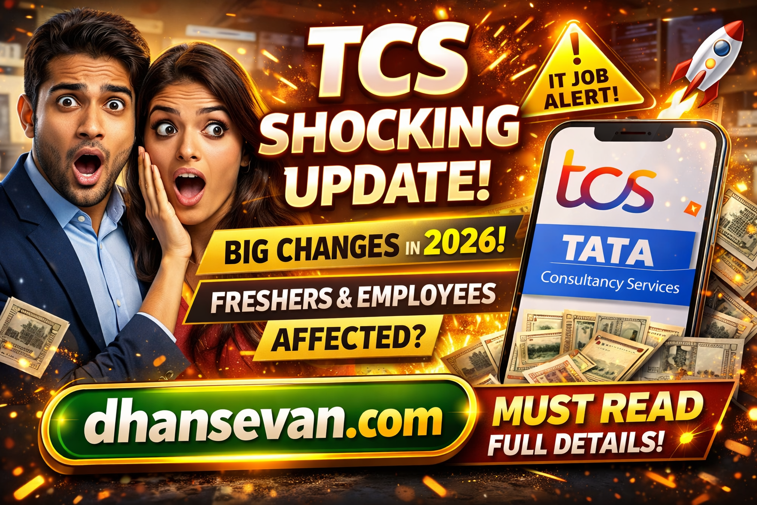 Thumbnail for The Dark Secret Behind TCS Latest News That the Media is Hiding (2026) - Dhansevan Gaming News & Tutorials
